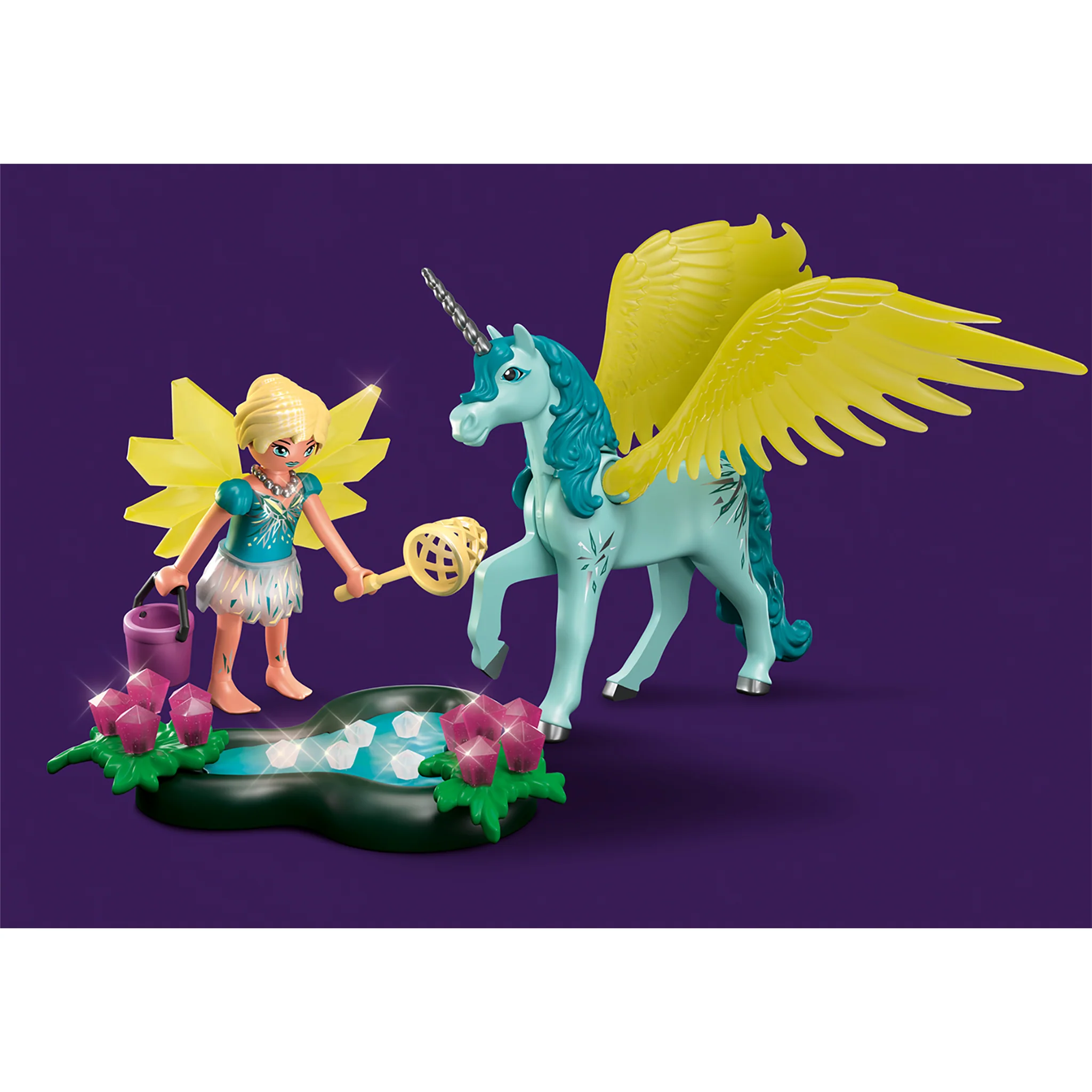 Playmobil Crystal Fairy with Unicorn - Image 3