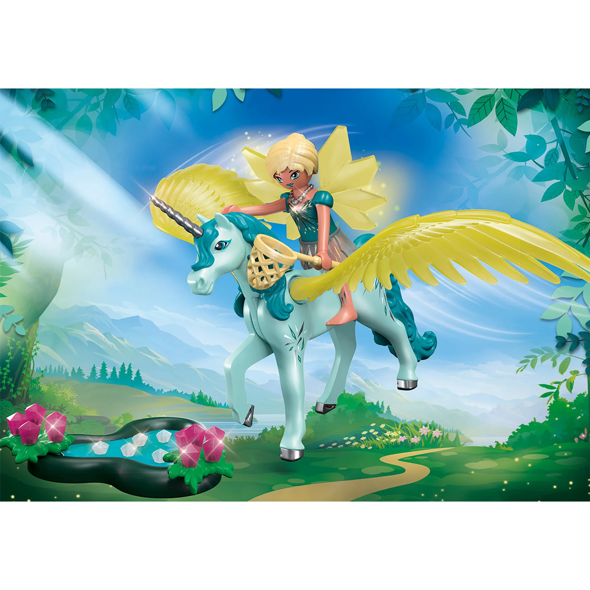 Playmobil Crystal Fairy with Unicorn - Image 4