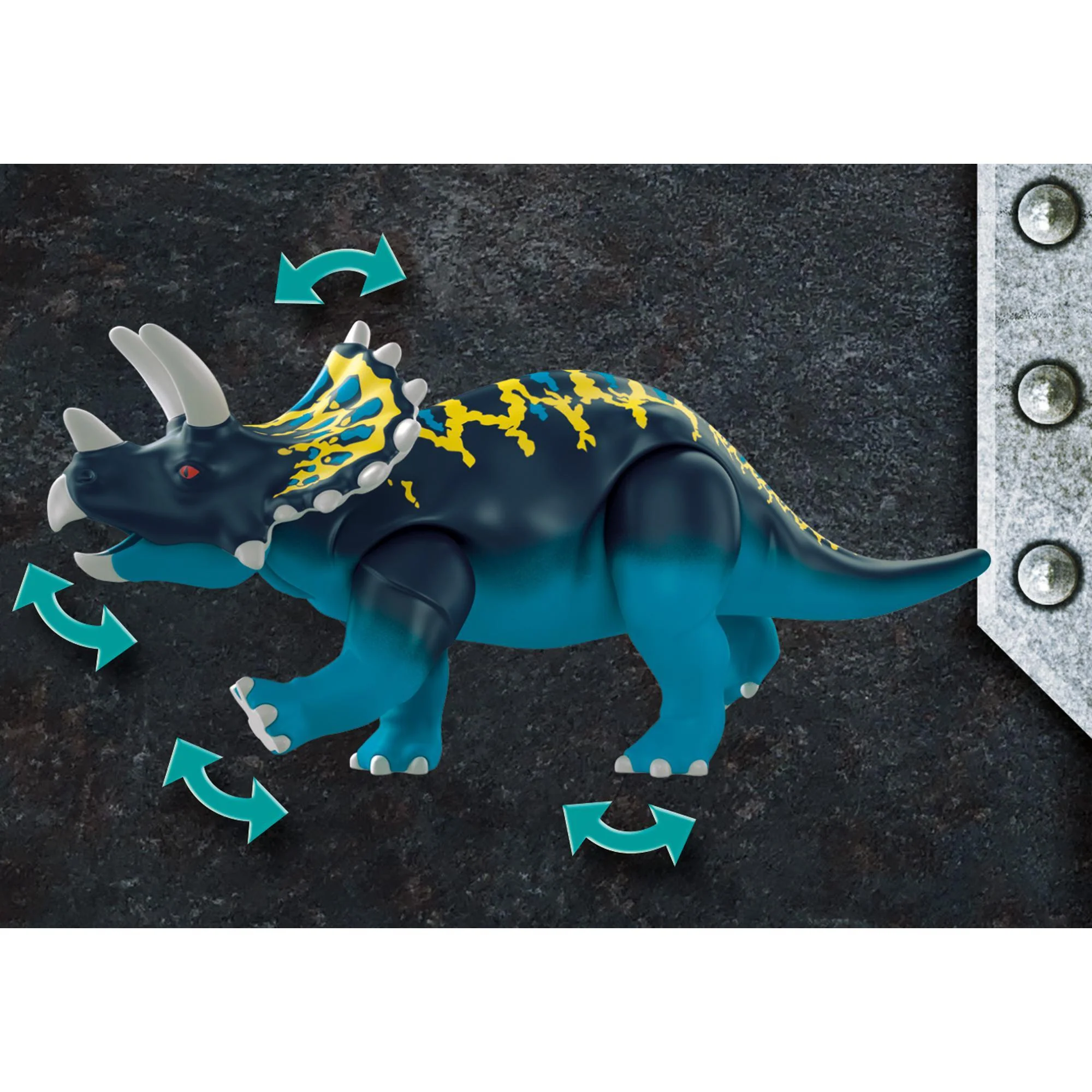 Playmobil Dino Rise Triceratops: Battle for the Legendary Stones - Image 4