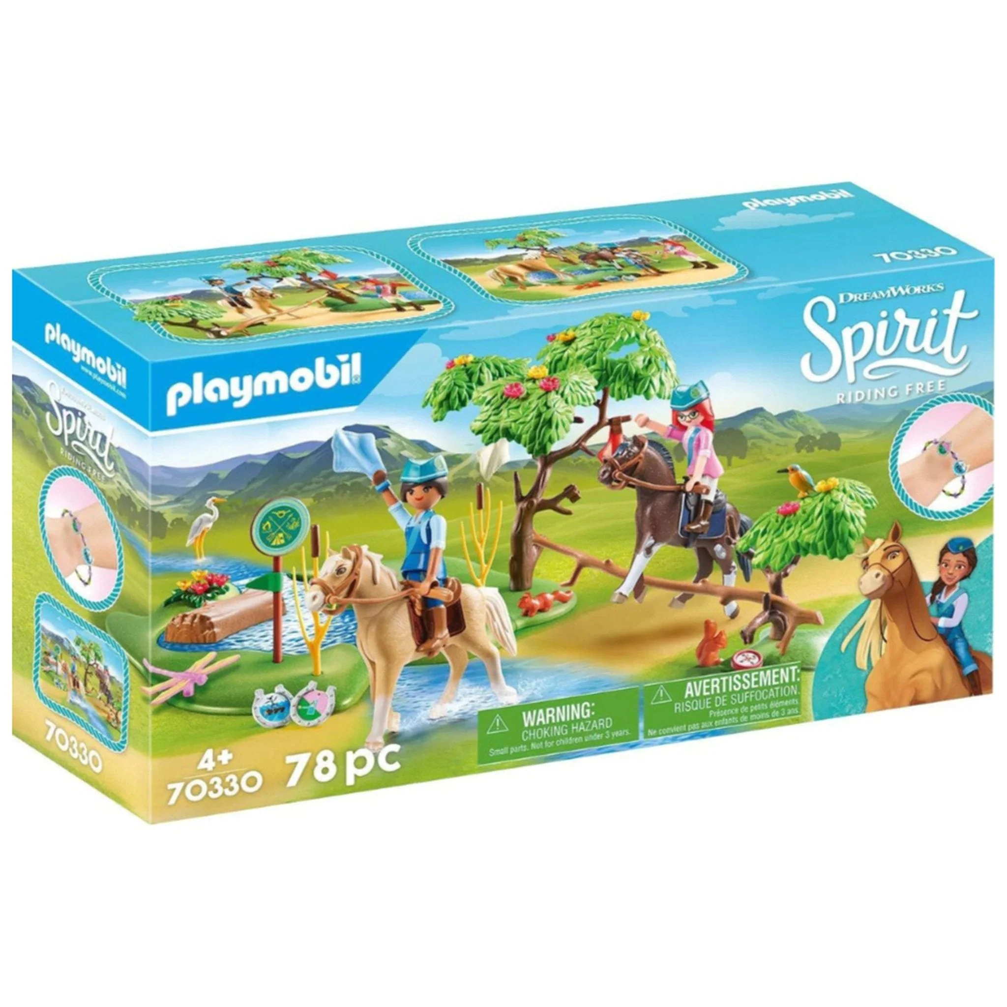 Playmobil DreamWorks Spirit River Challenge
