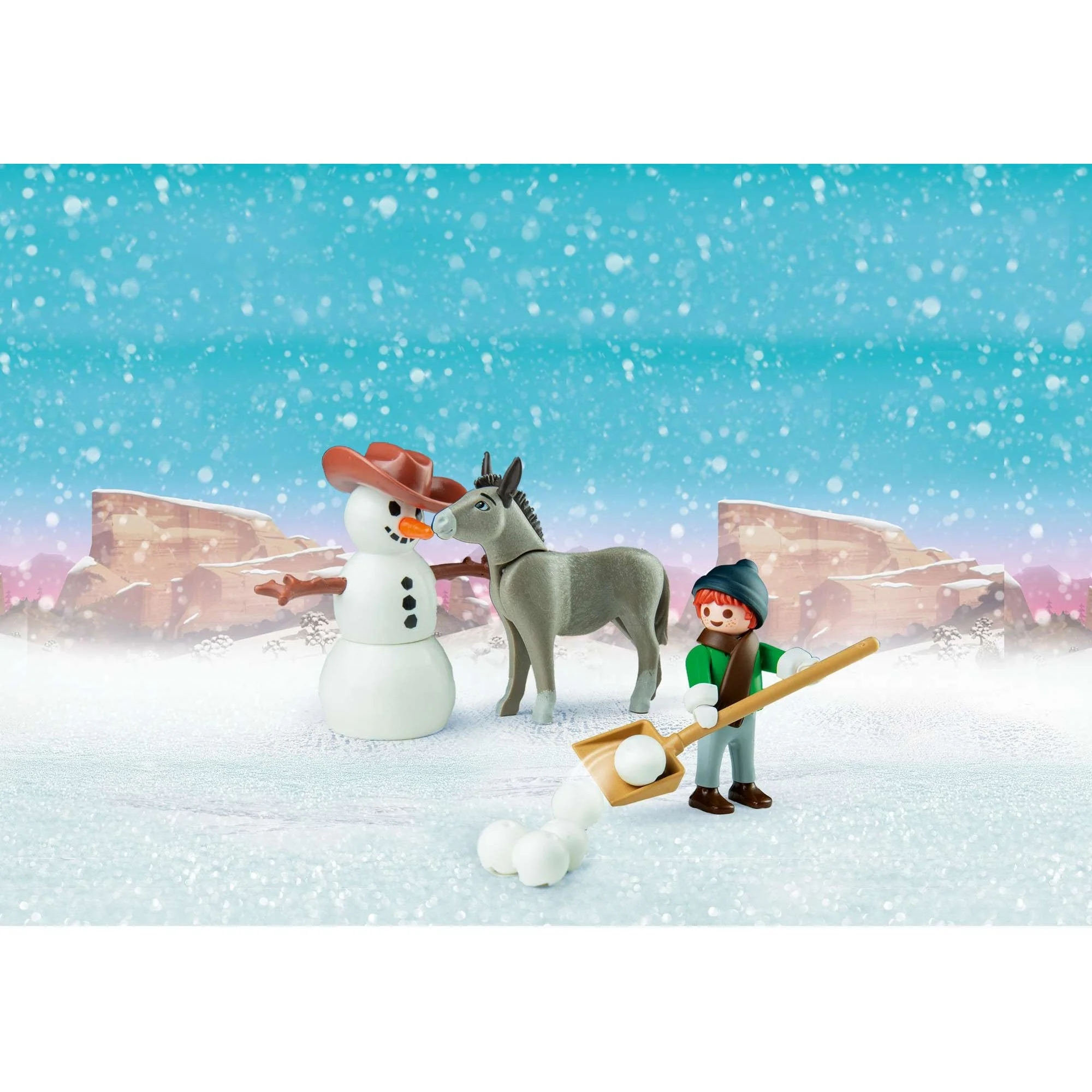 Playmobil Dreamworks Spirit Snowtime Snips & Carrots - Image 3