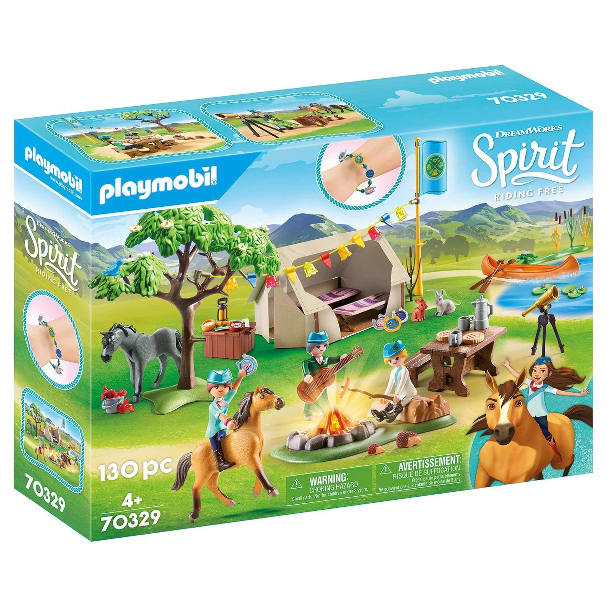 Playmobil DreamWorks Spirit Summer Campground