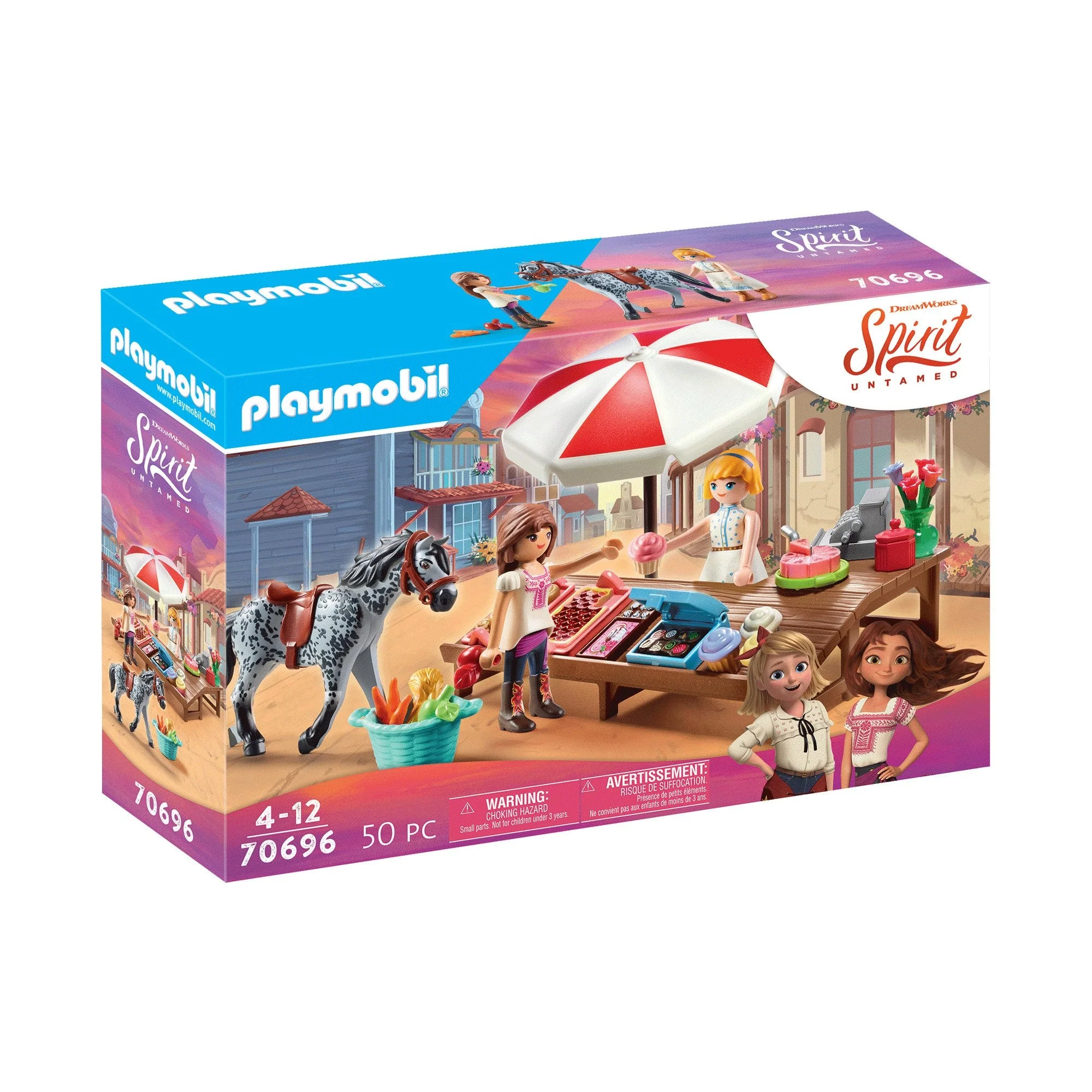 Playmobil Dreamworks Spirit Untamed Miradero Candy Stand - Image 6