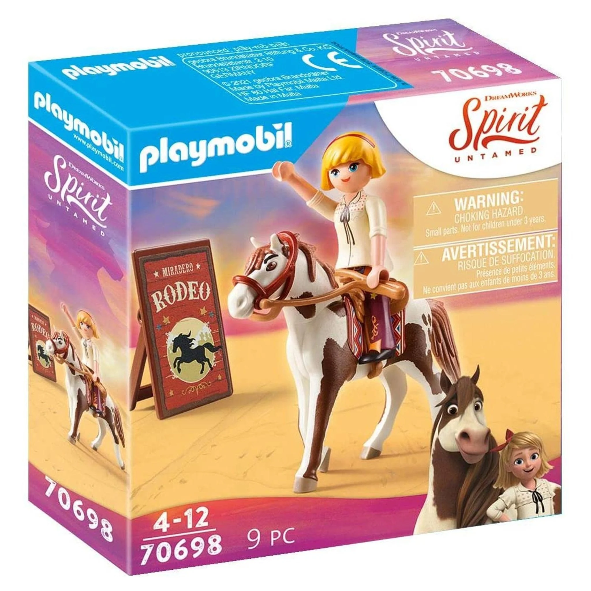 Playmobil Dreamworks Spirit Untamed Rodeo Abigail