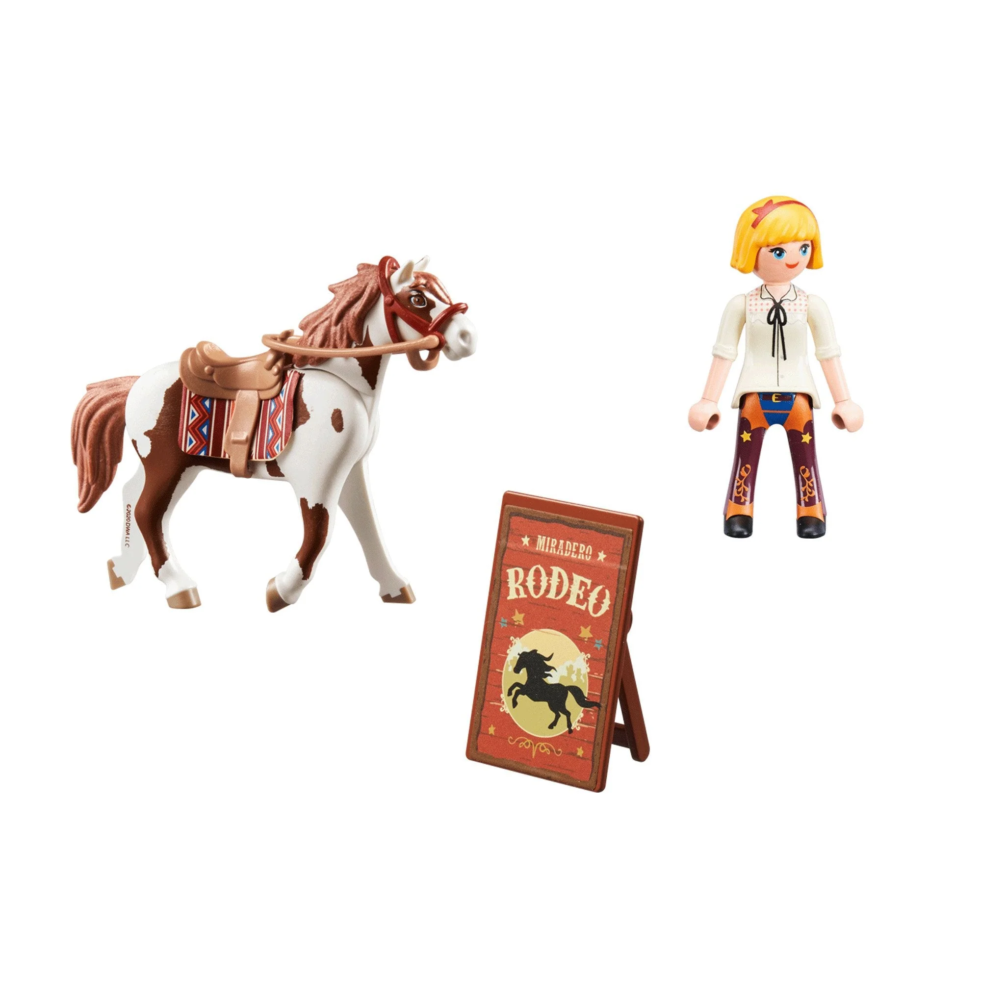 Playmobil Dreamworks Spirit Untamed Rodeo Abigail - Image 2