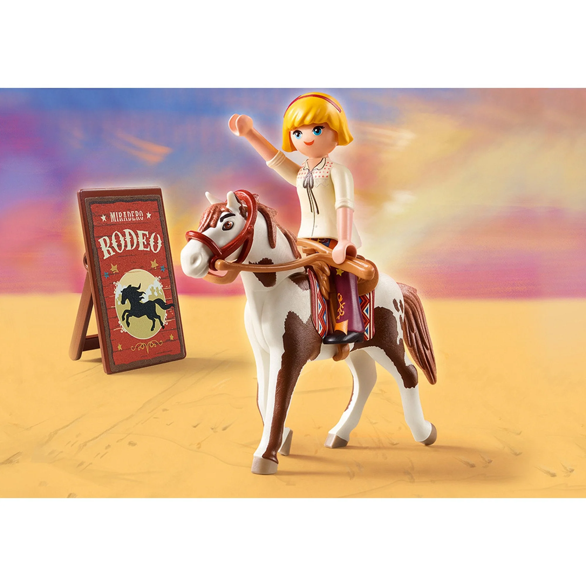 Playmobil Dreamworks Spirit Untamed Rodeo Abigail - Image 3