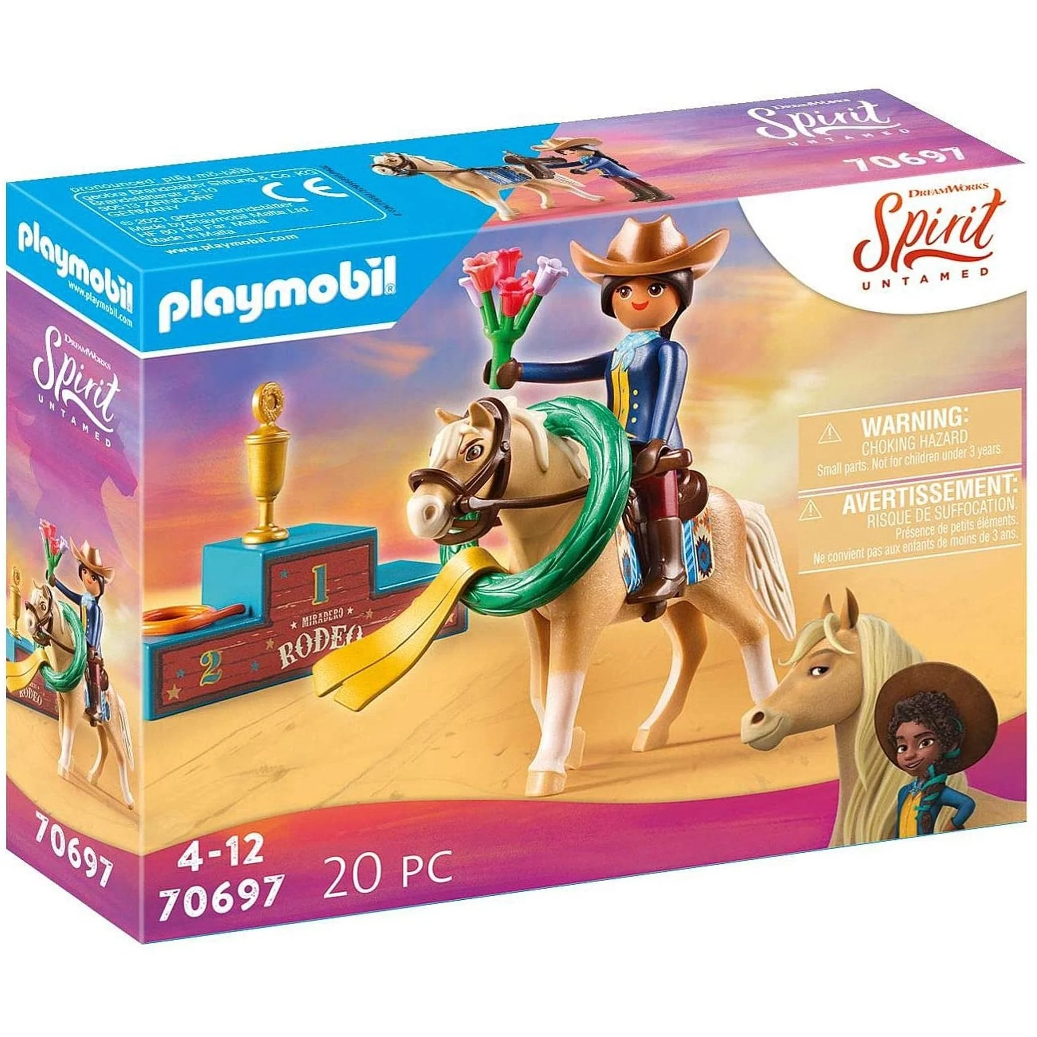 Playmobil Dreamworks Spirit Untamed Rodeo Pru