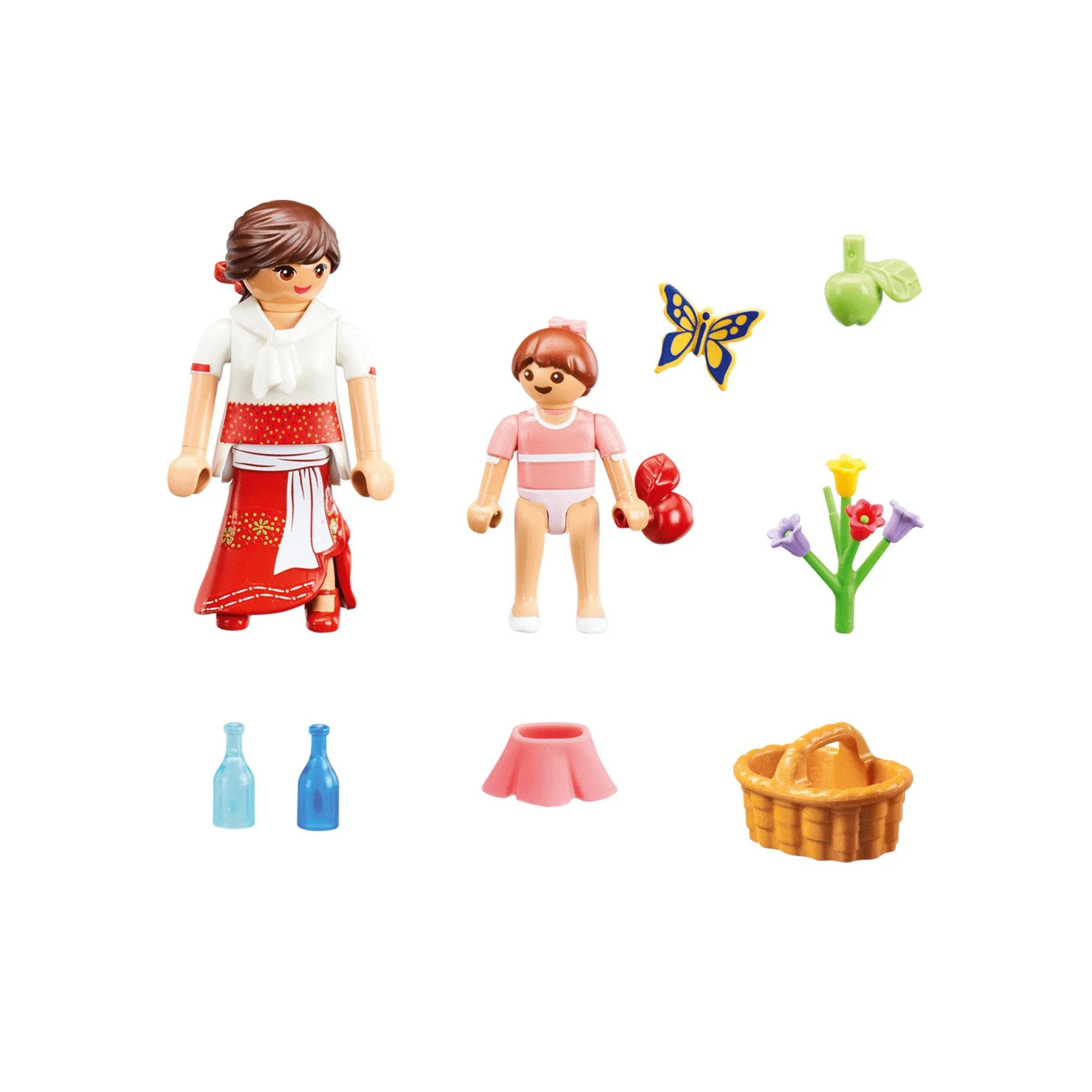 Playmobil Dreamworks Spirit Untamed Young Lucky and Mum Milagro - Image 2