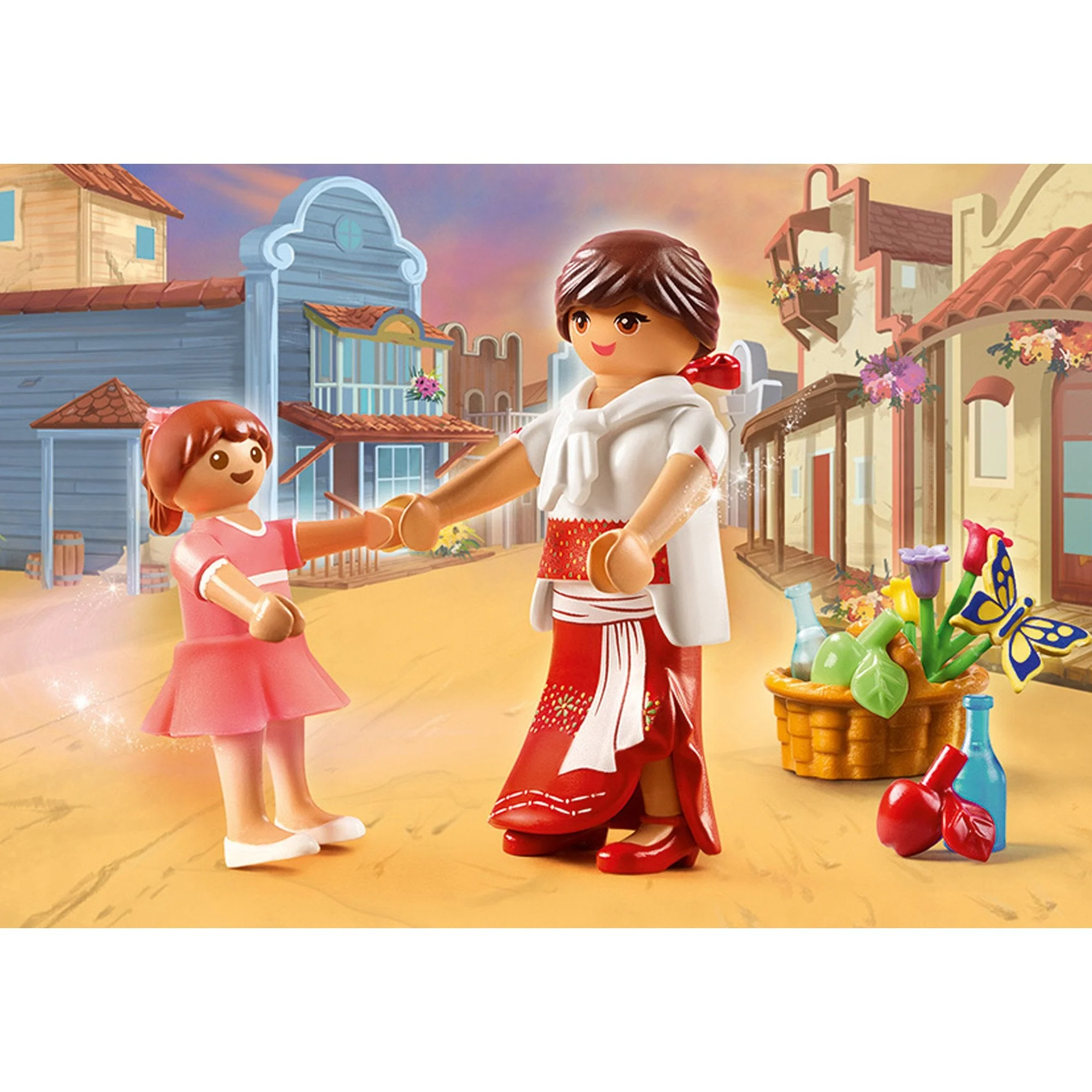 Playmobil Dreamworks Spirit Untamed Young Lucky and Mum Milagro - Image 3