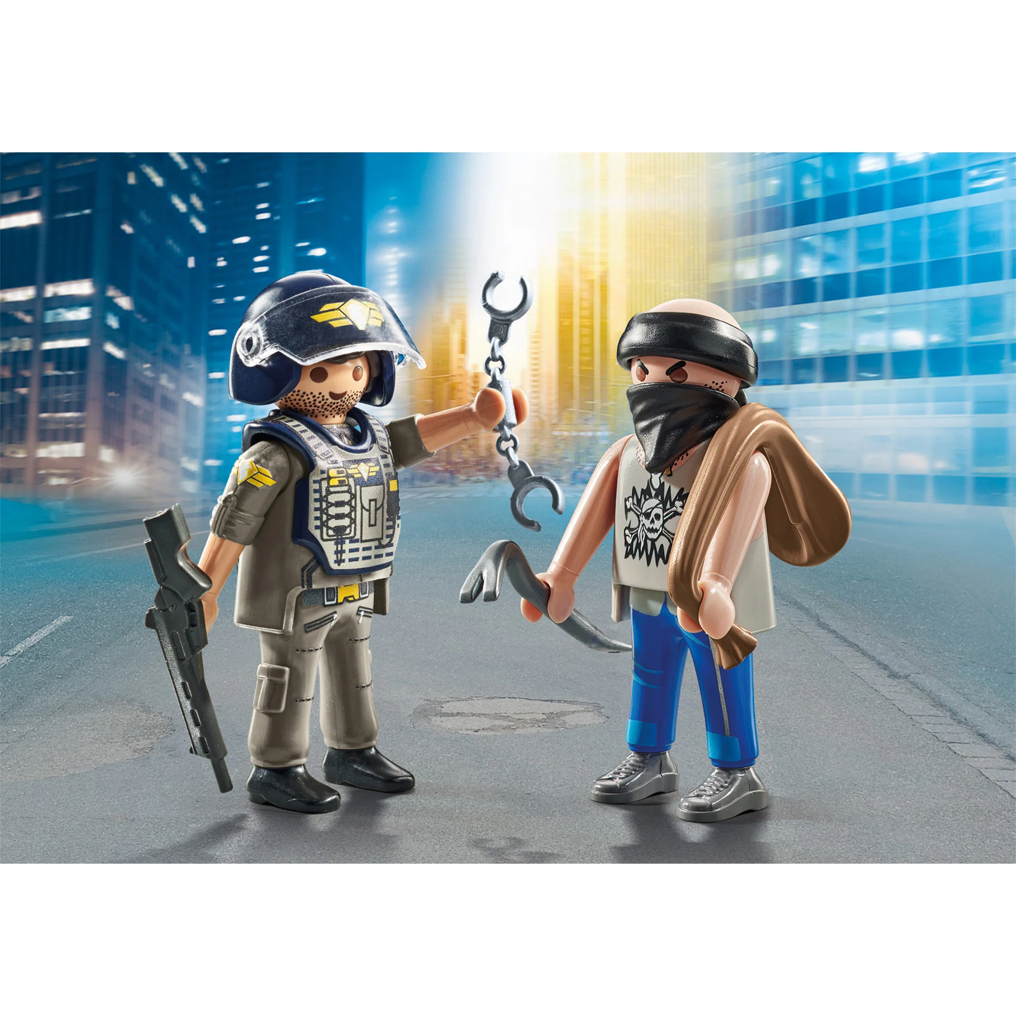 Playmobil Duo Pack Tactical Police with Thief - Image 2