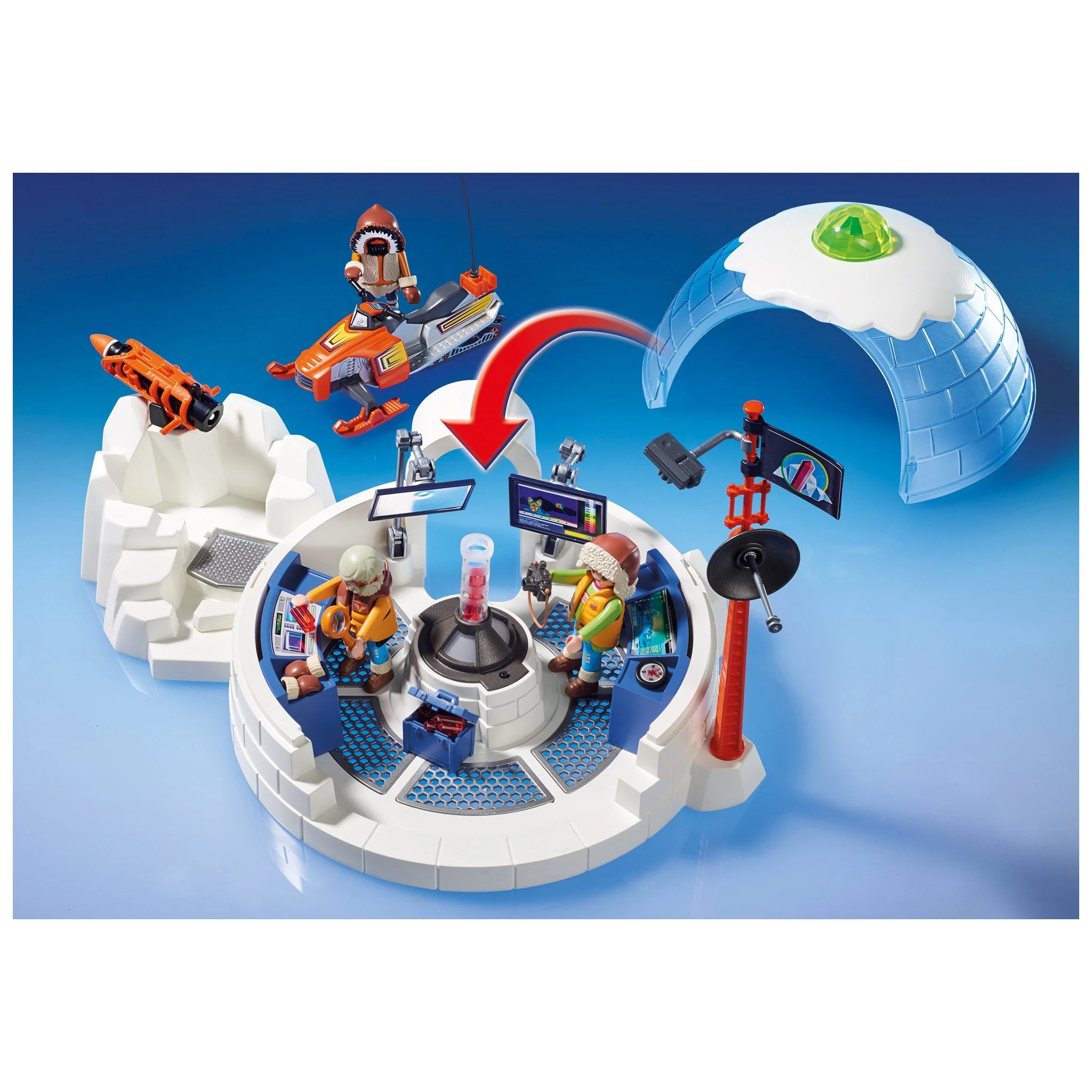 Playmobil Exclusive Arctic Expedition Heatquarters - Image 6