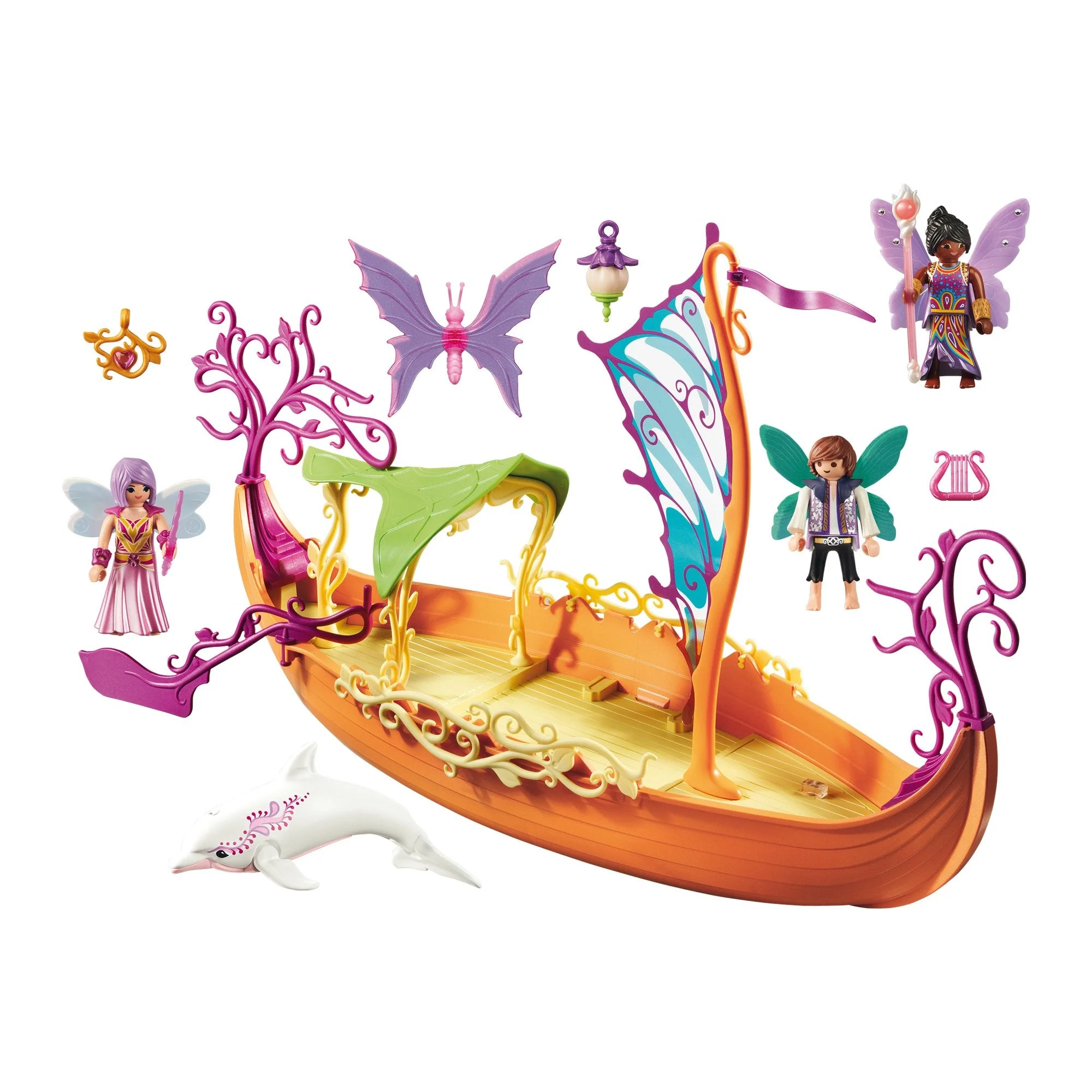 Playmobil Fairies Enchanted Fairy Ship - Image 2