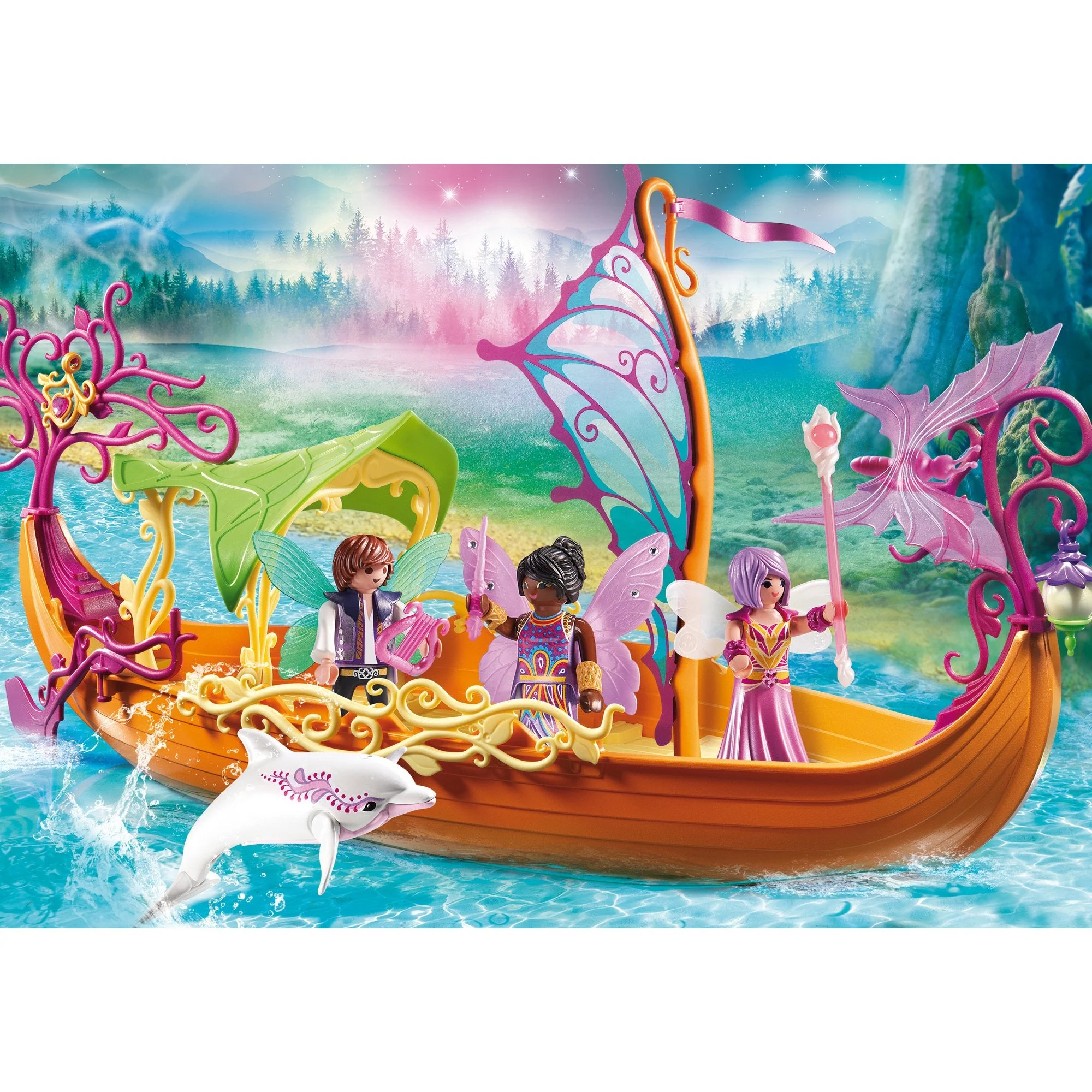 Playmobil Fairies Enchanted Fairy Ship - Image 3