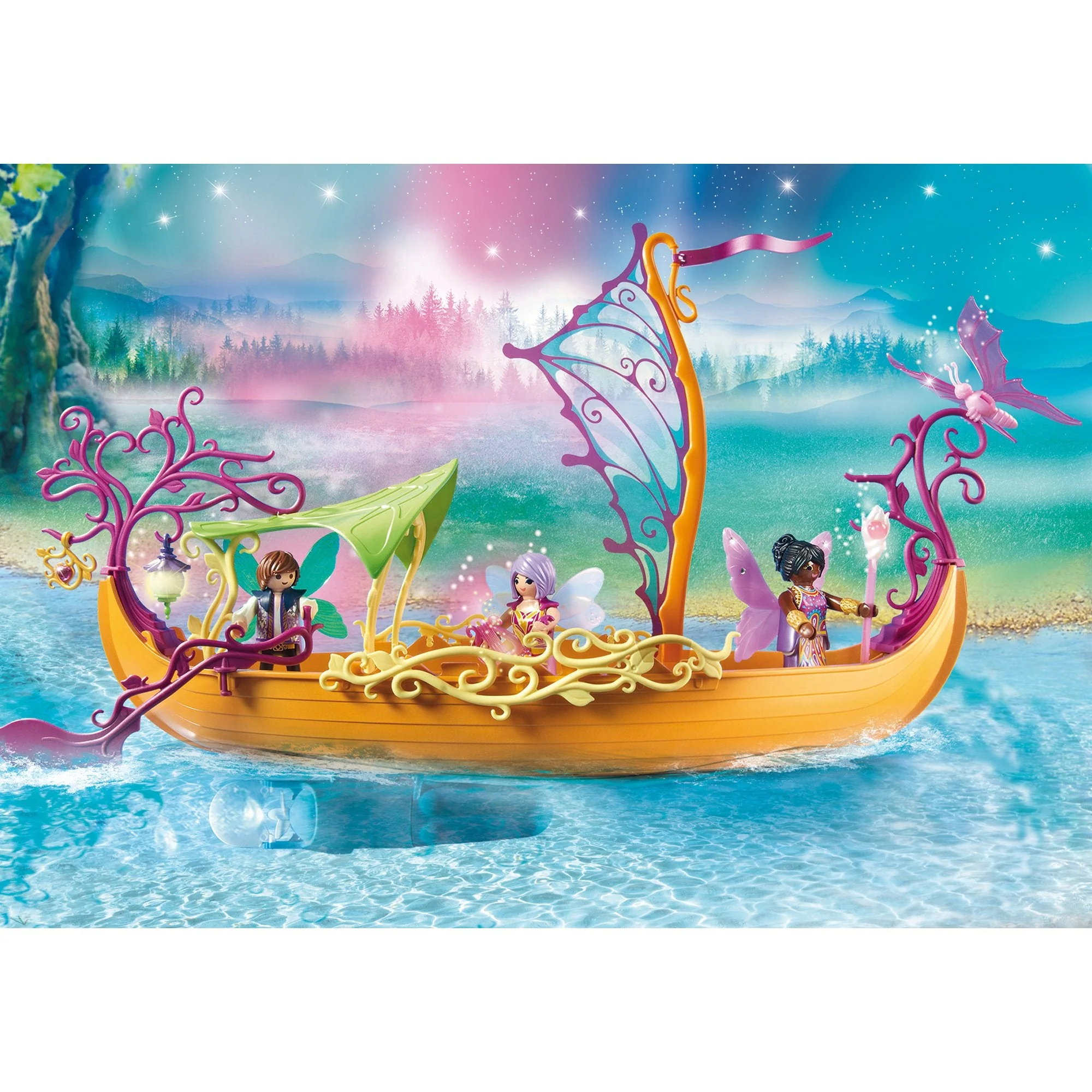 Playmobil Fairies Enchanted Fairy Ship - Image 4