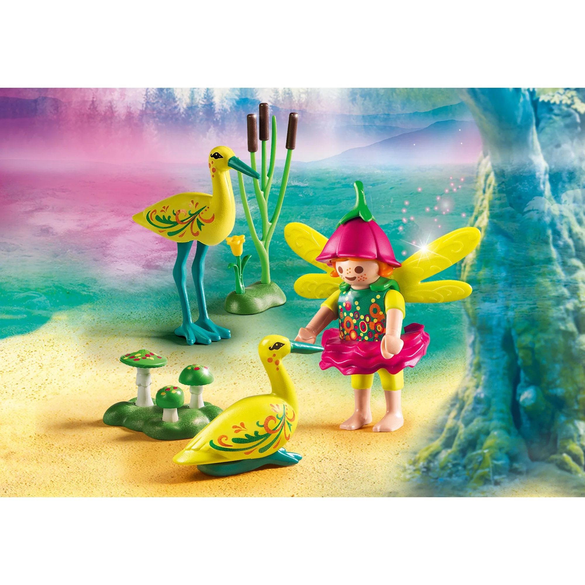 Playmobil Fairies Fairy Girl With Storks - Image 3