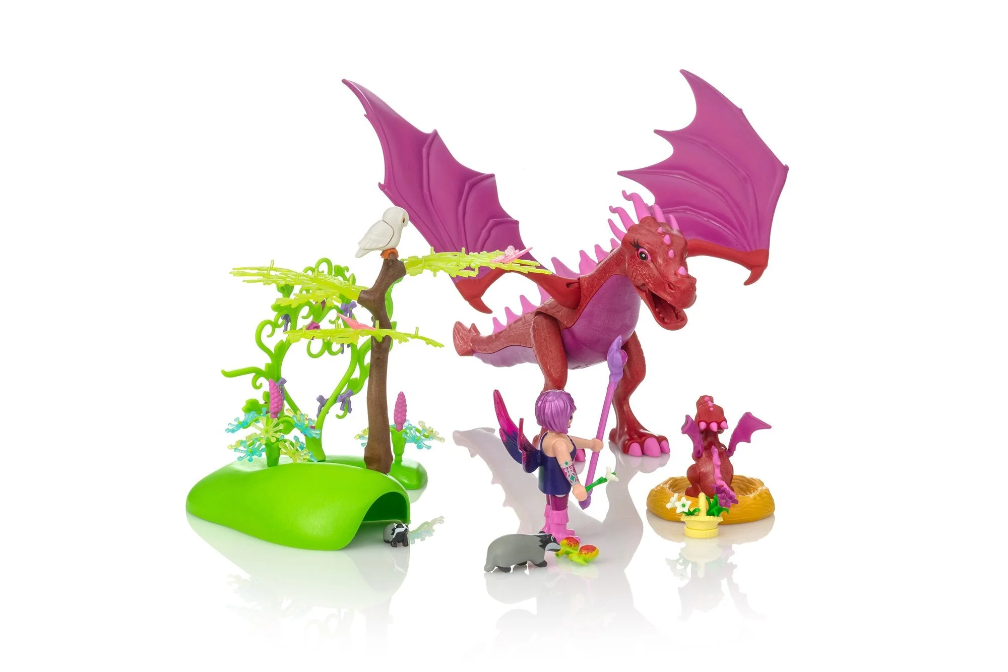 Playmobil Fairies Friendly Dragon With Baby - Image 10