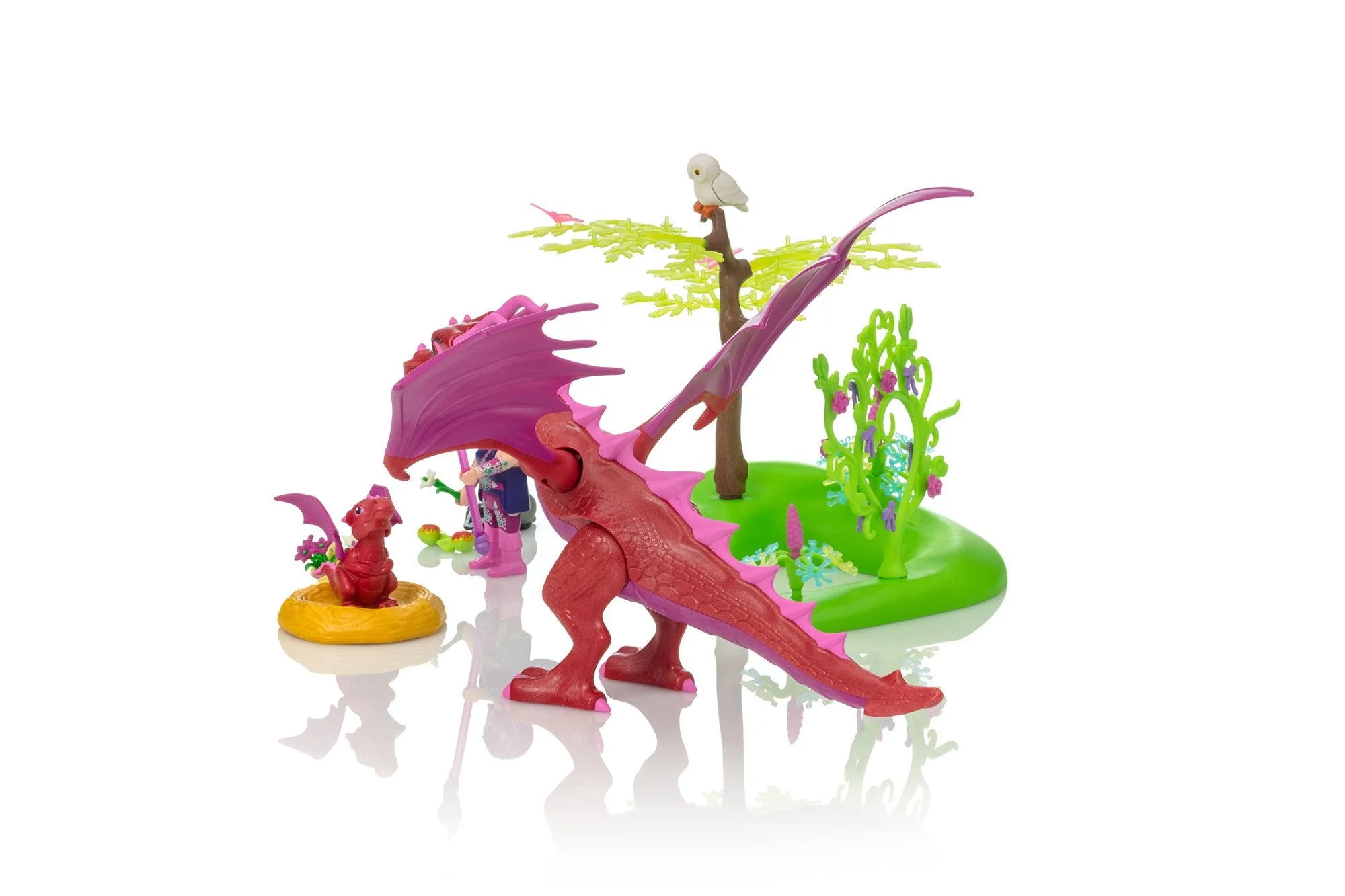 Playmobil Fairies Friendly Dragon With Baby - Image 31