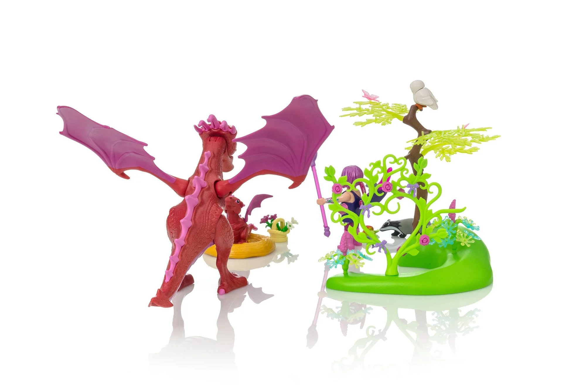 Playmobil Fairies Friendly Dragon With Baby - Image 35