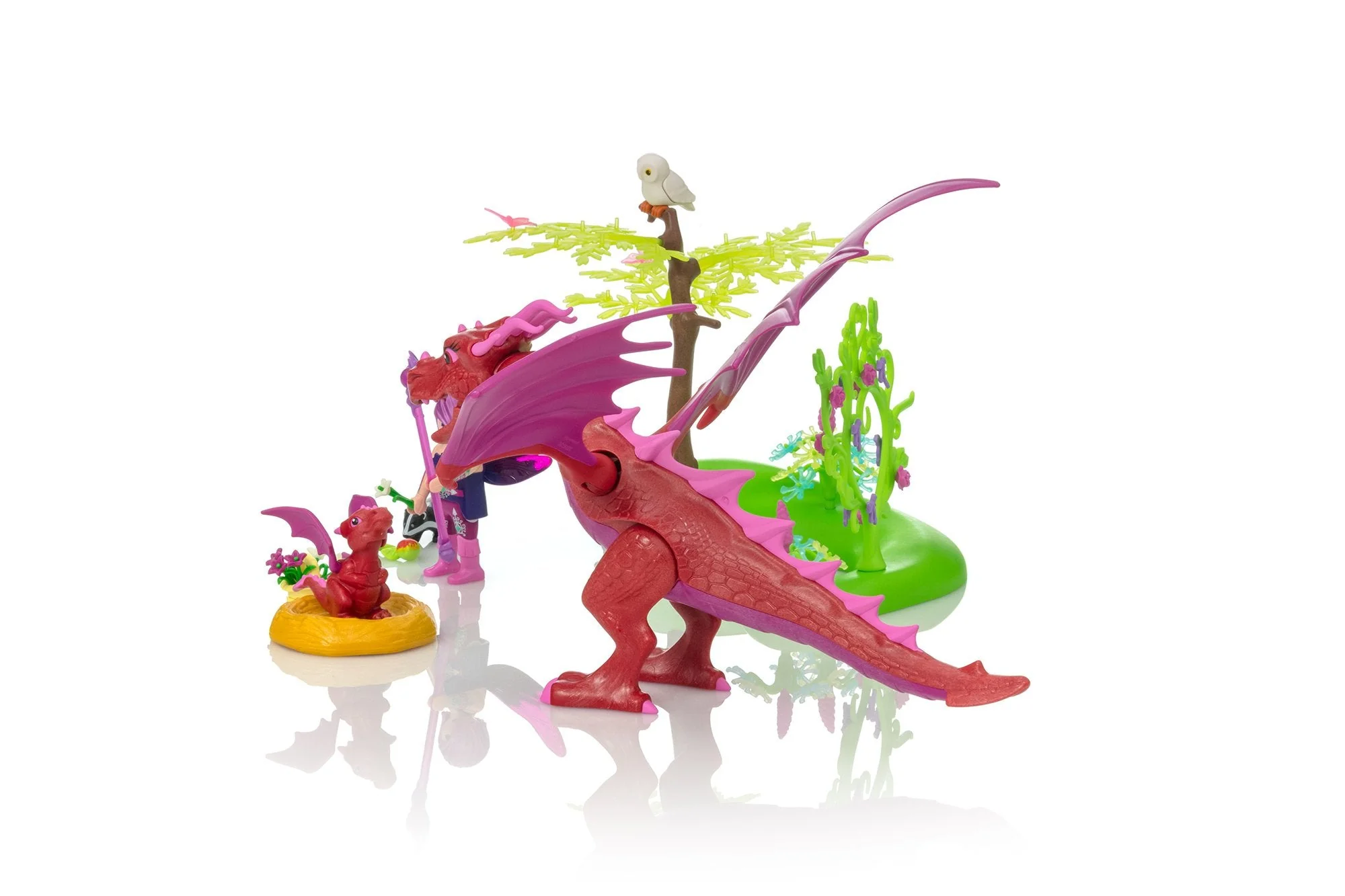 Playmobil Fairies Friendly Dragon With Baby - Image 42