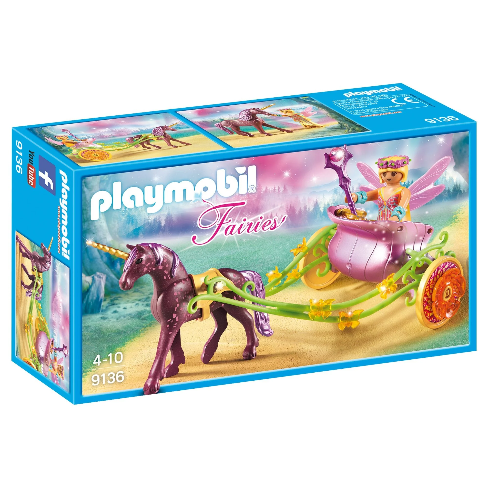 Playmobil Fairies Unicorn Fairy Carriage