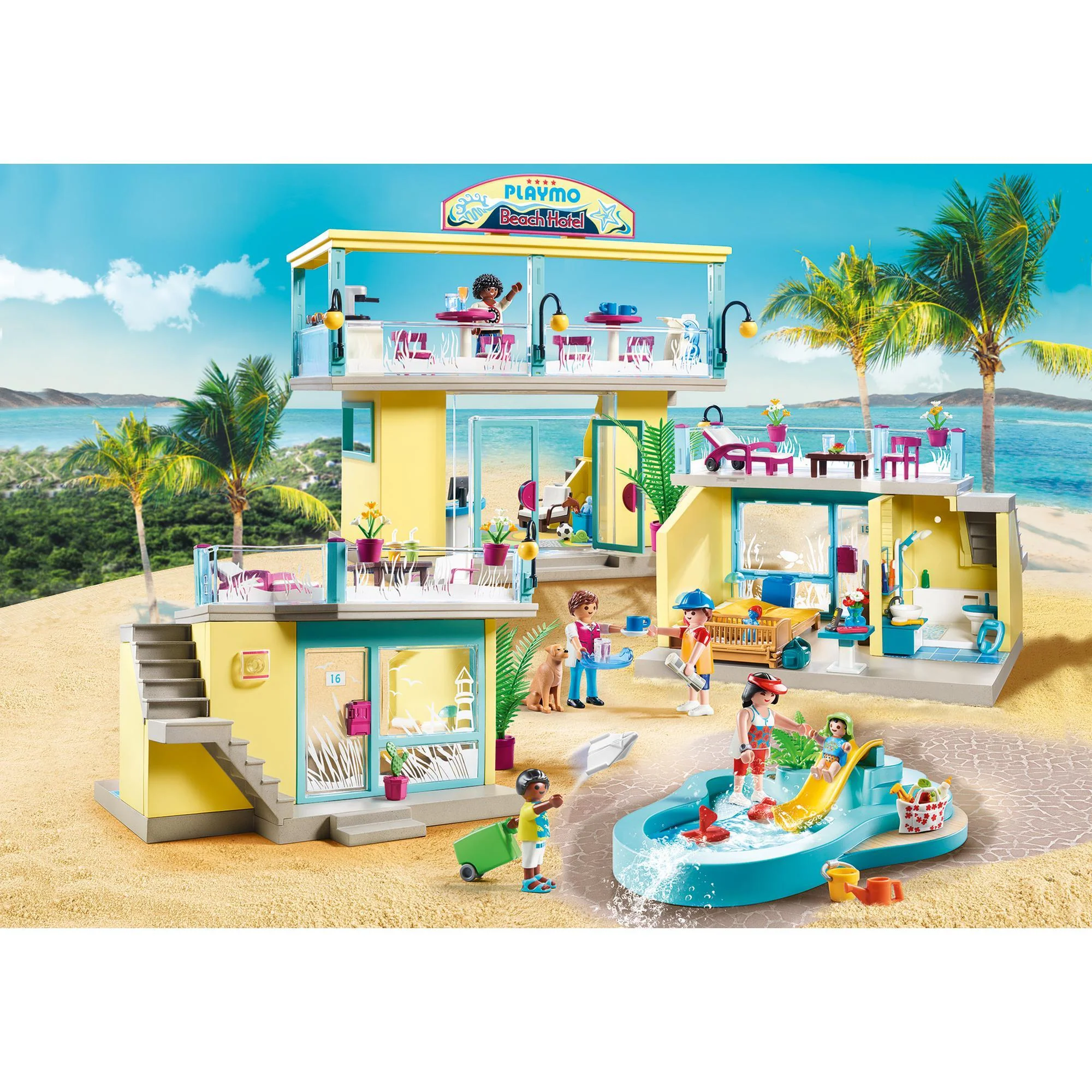 Playmobil Family Fun Beach Hotel - Image 3