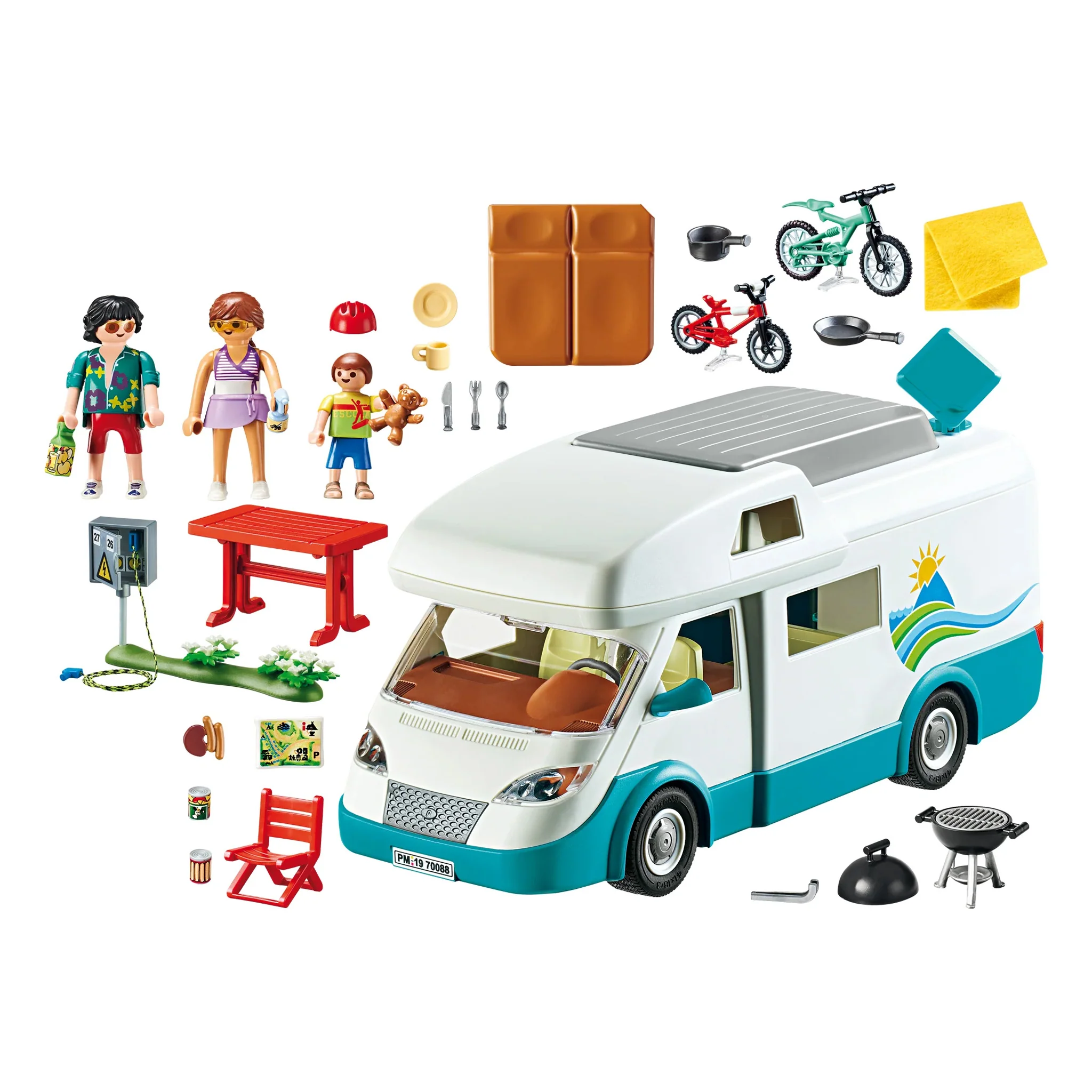 Playmobil Family Fun Family Camper - Image 2