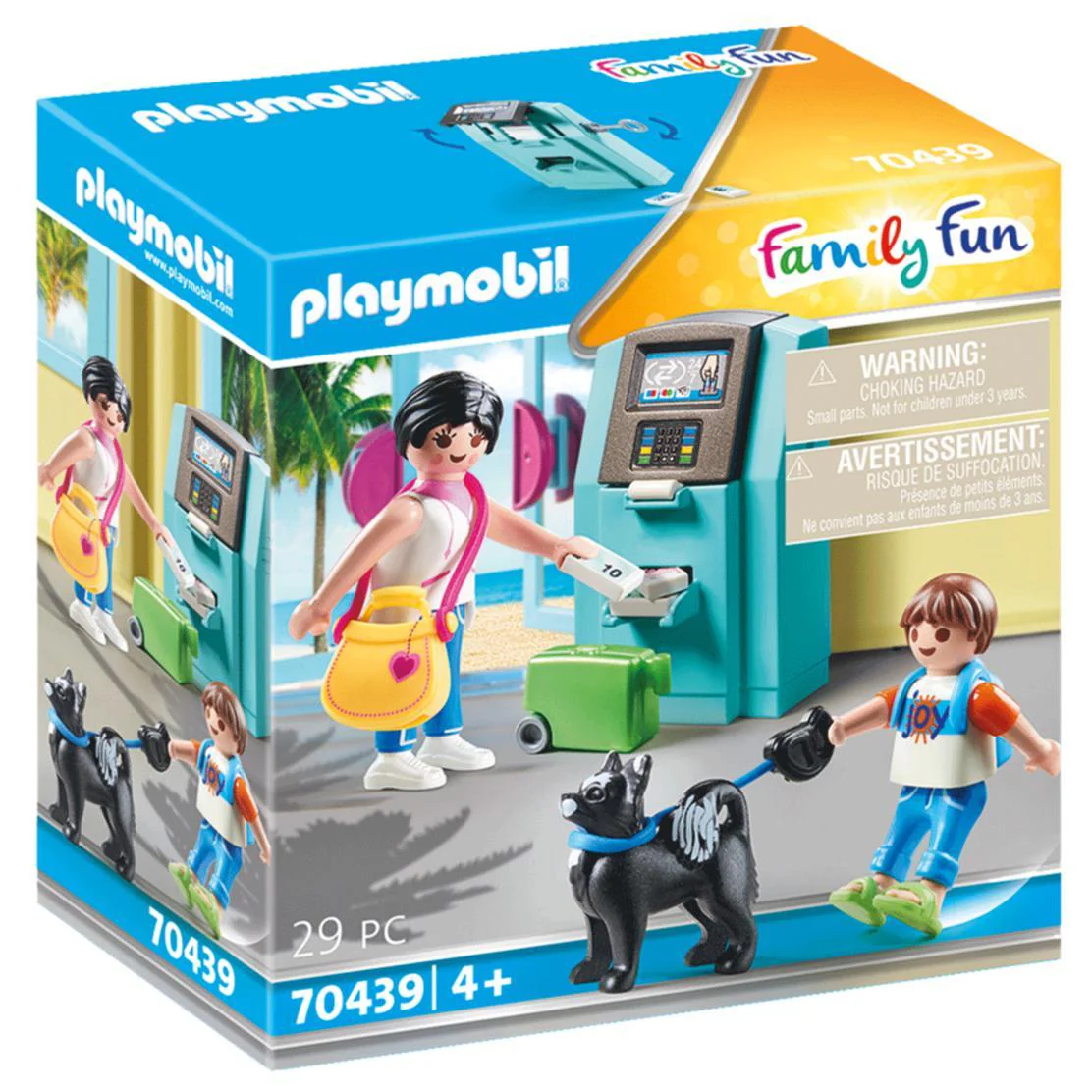Playmobil Family Fun Tourists with ATM