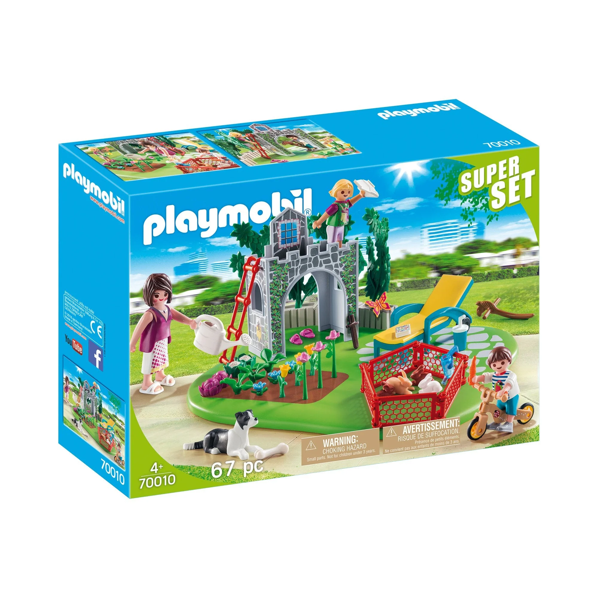 Playmobil Family Garden Super Set
