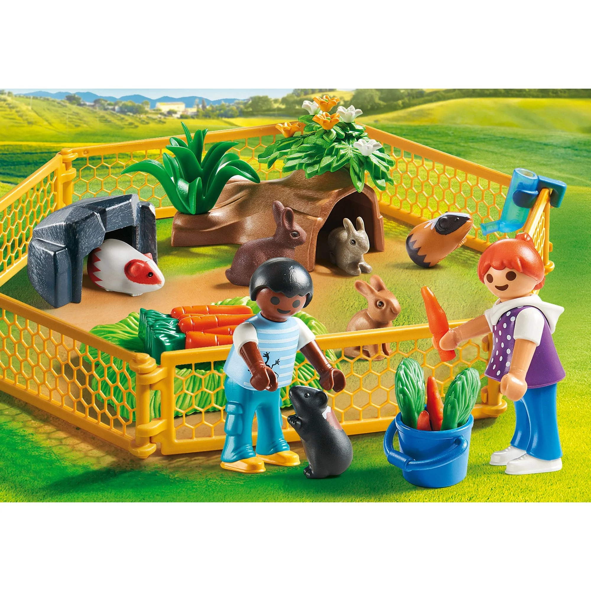 Playmobil Farm Animal Enclosure - Image 3