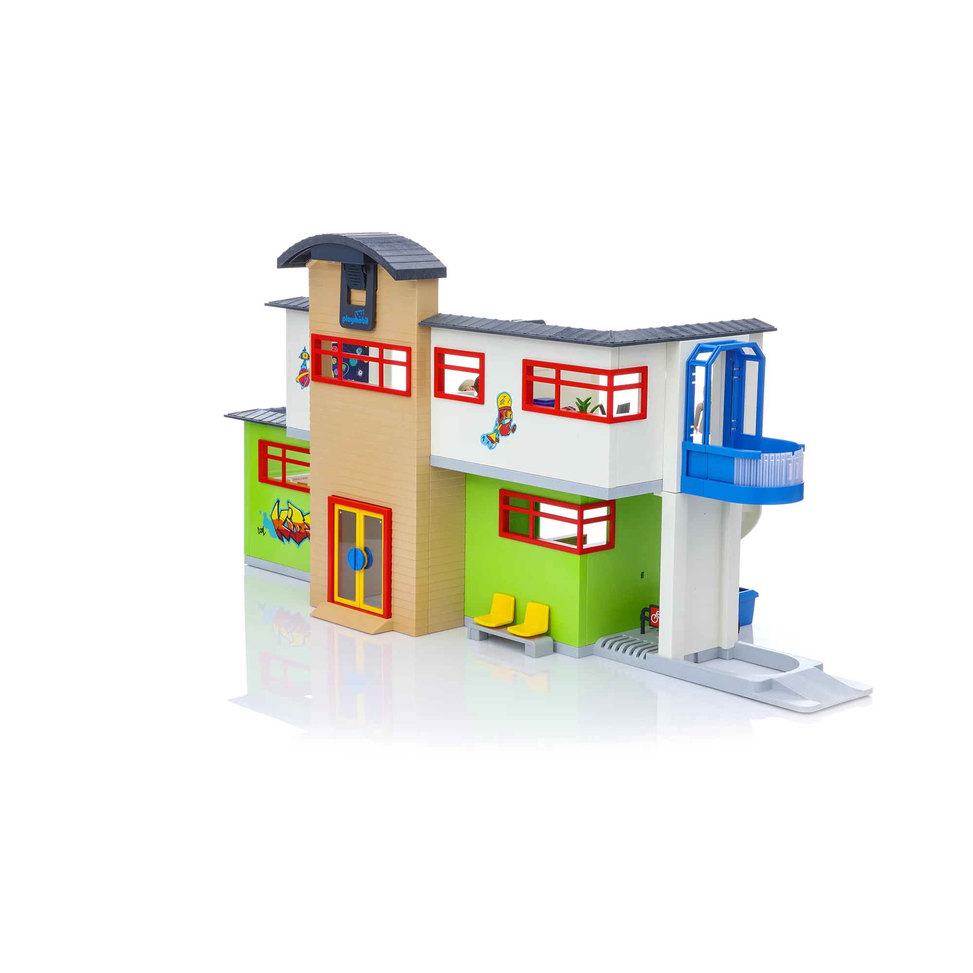 Playmobil Furnished School Building - Image 25