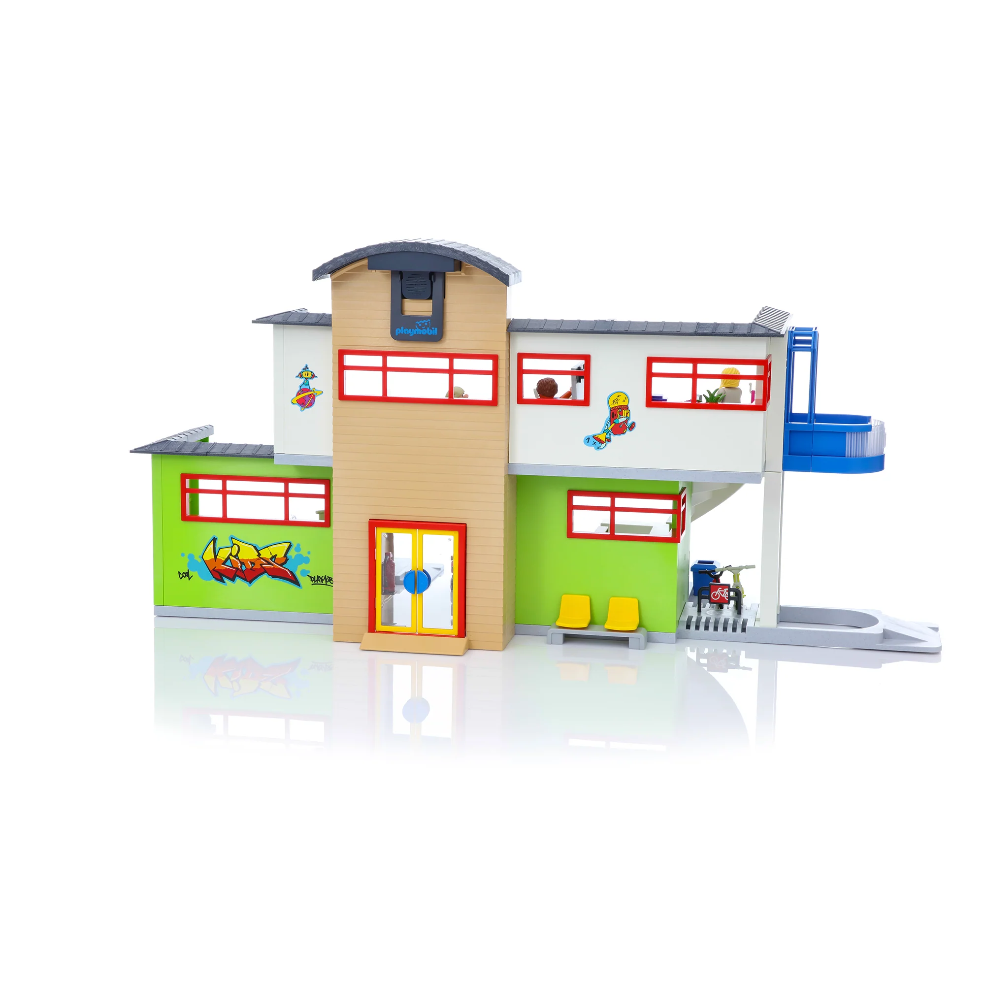 Playmobil Furnished School Building - Image 29