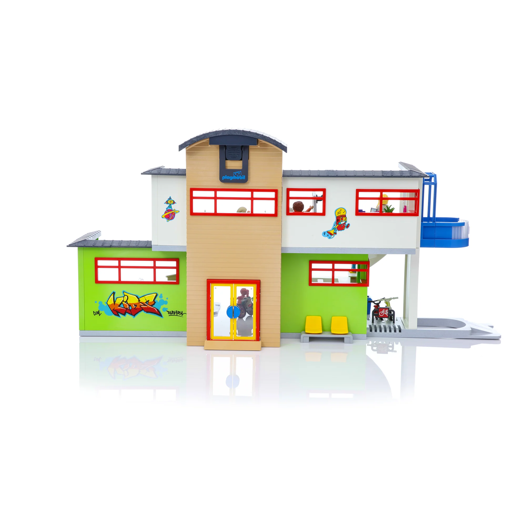 Playmobil Furnished School Building - Image 30