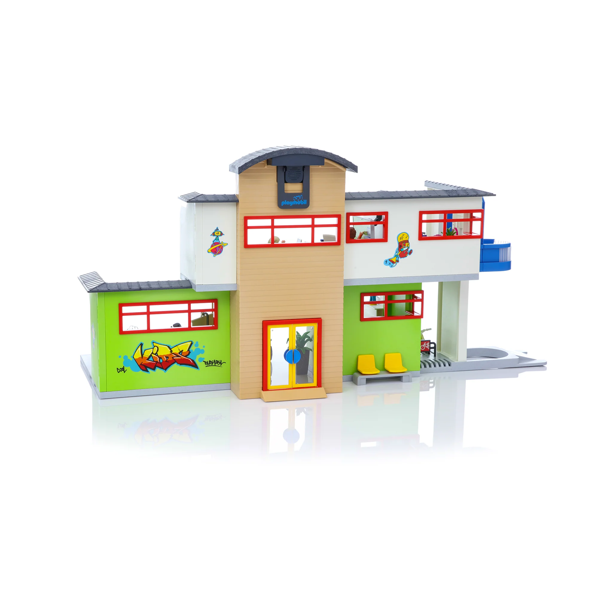Playmobil Furnished School Building - Image 32