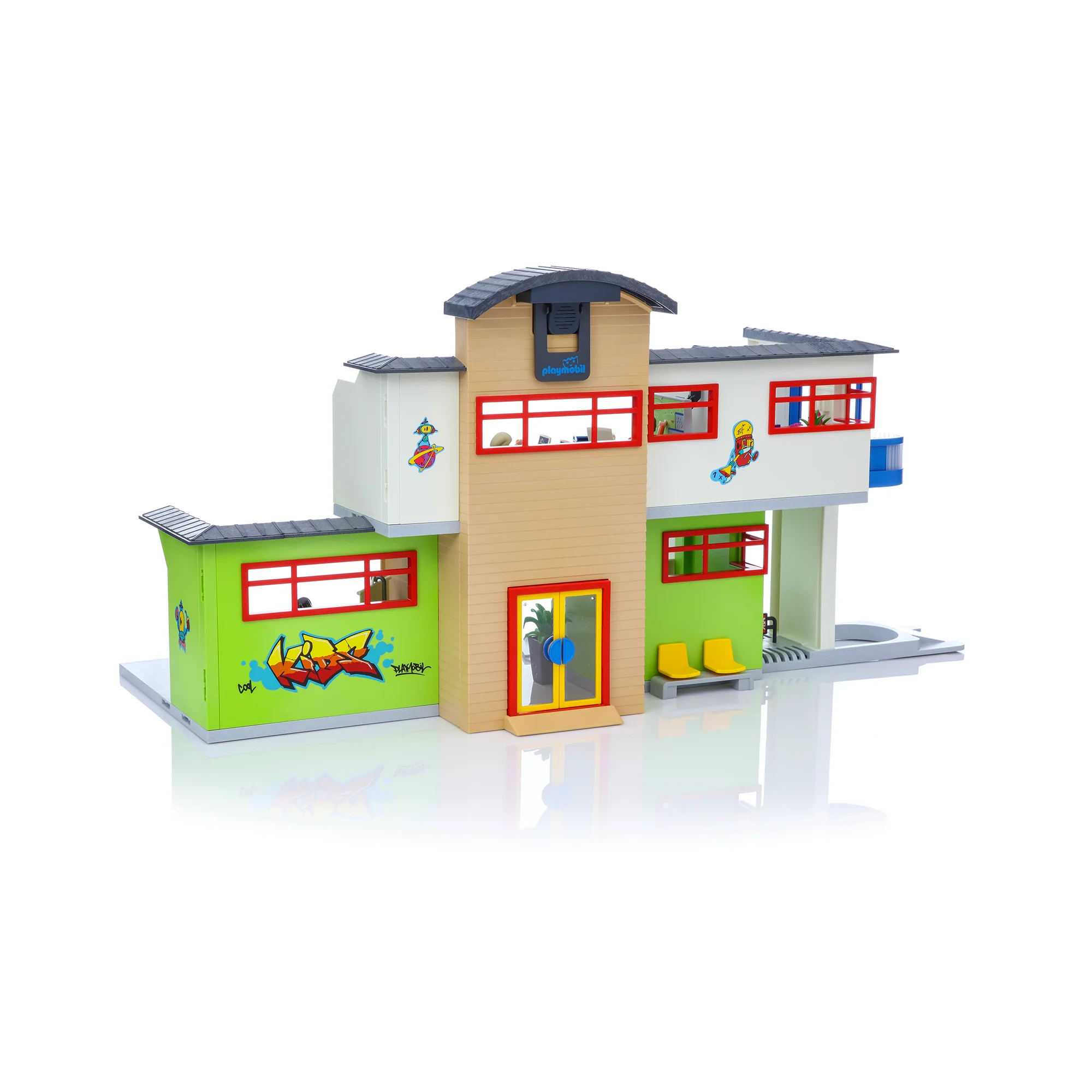 Playmobil Furnished School Building - Image 33