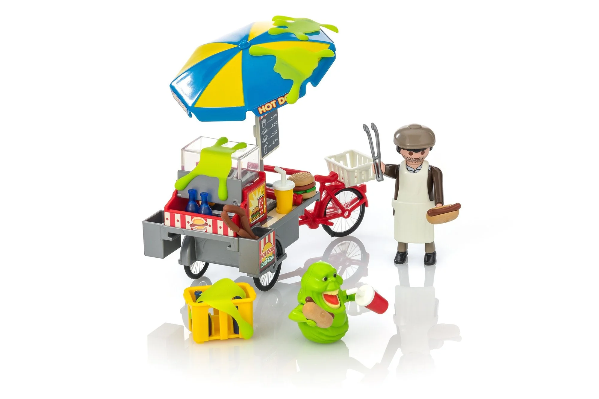 Playmobil Ghostbuster Slimer & Hotdog Stand - Image 12