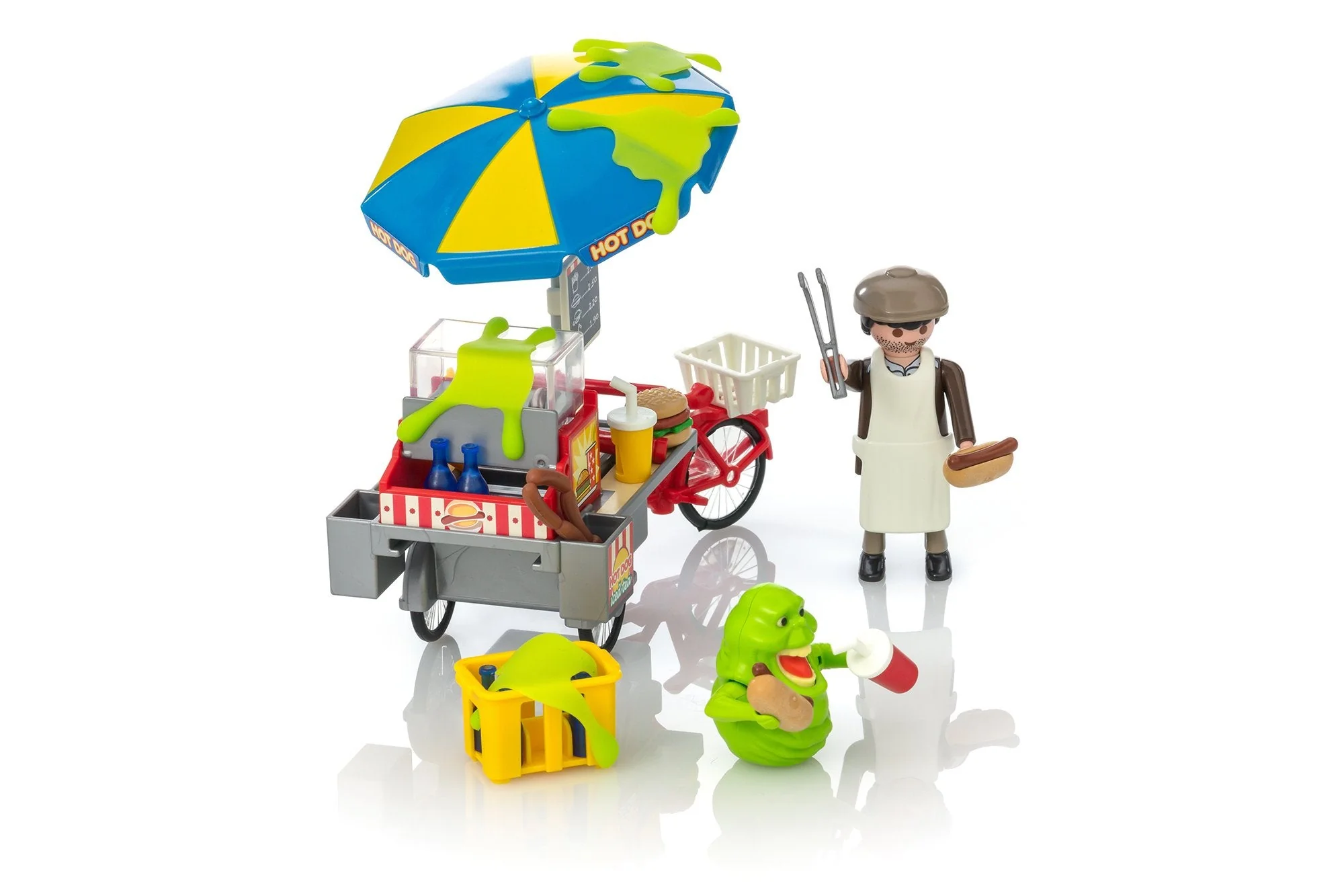Playmobil Ghostbuster Slimer & Hotdog Stand - Image 13