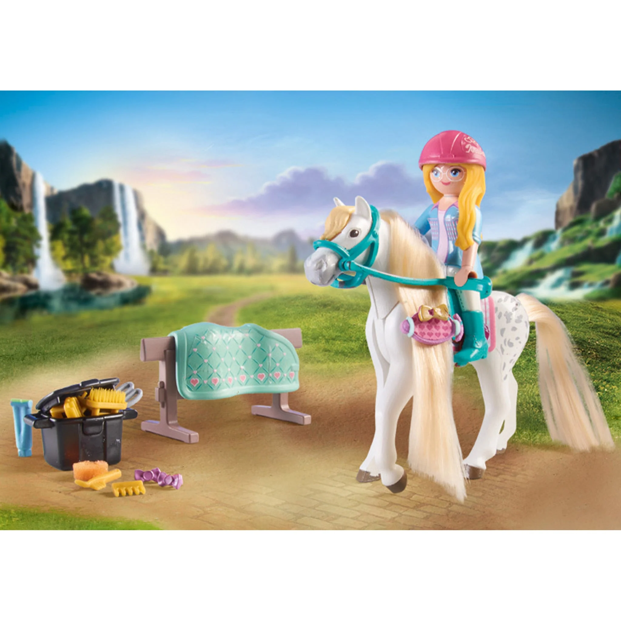 Playmobil Isabella & Lioness with Washing Area - Pre Sale - Image 3