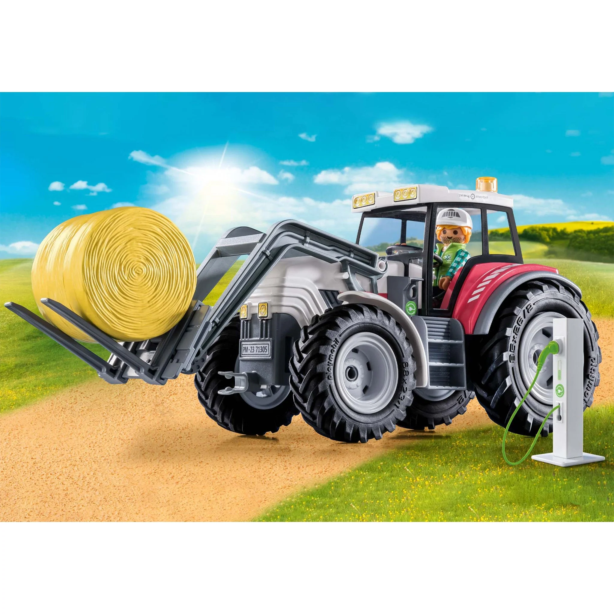 Playmobil Large Tractor with Accessories - Pre Sale - Image 2