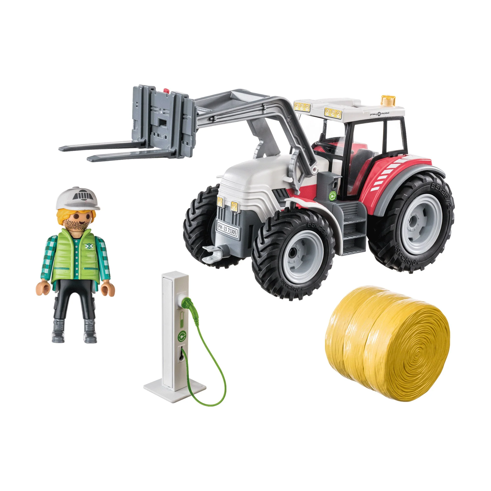 Playmobil Large Tractor with Accessories - Pre Sale - Image 5