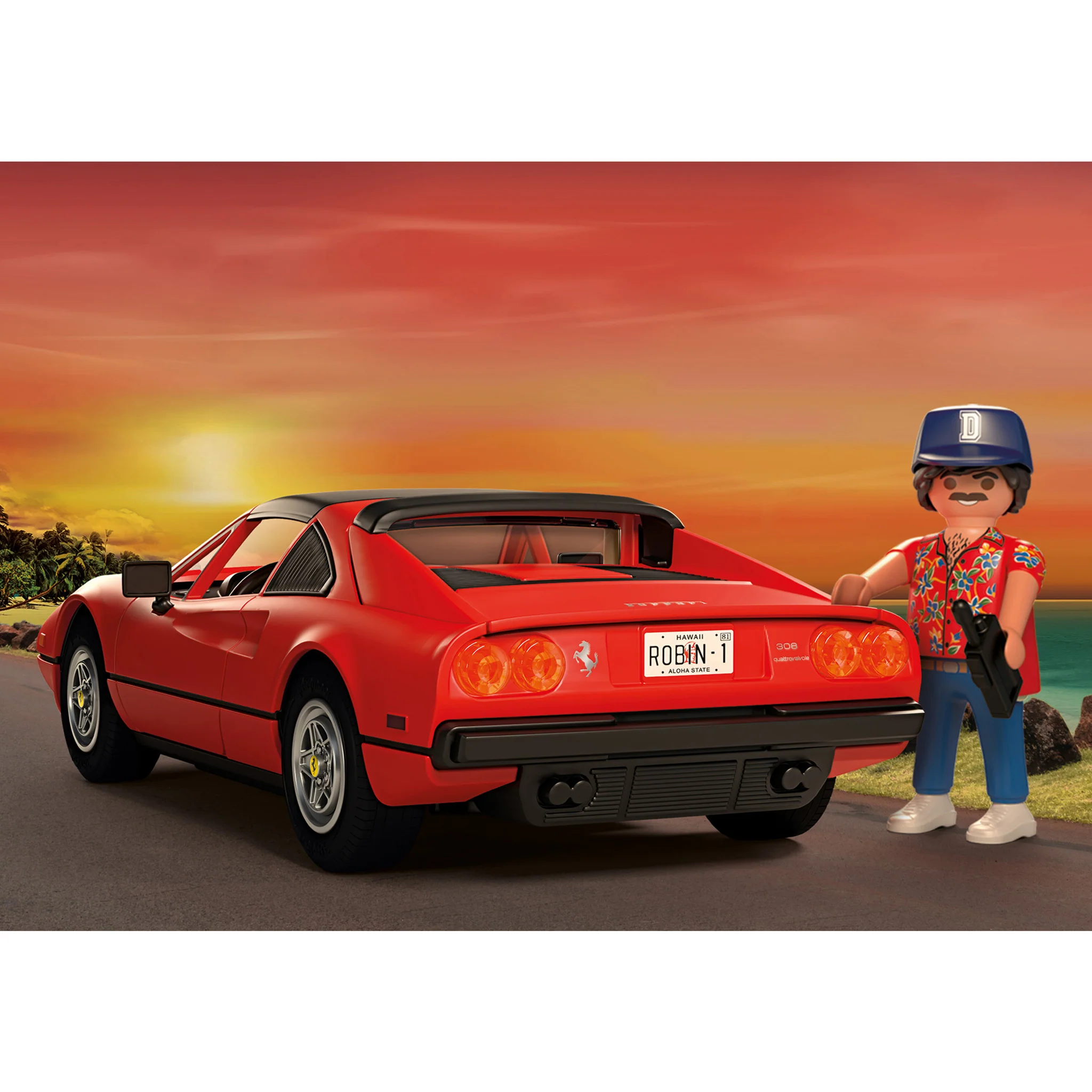 Playmobil Magnum PI Ferrari 308 - Image 3