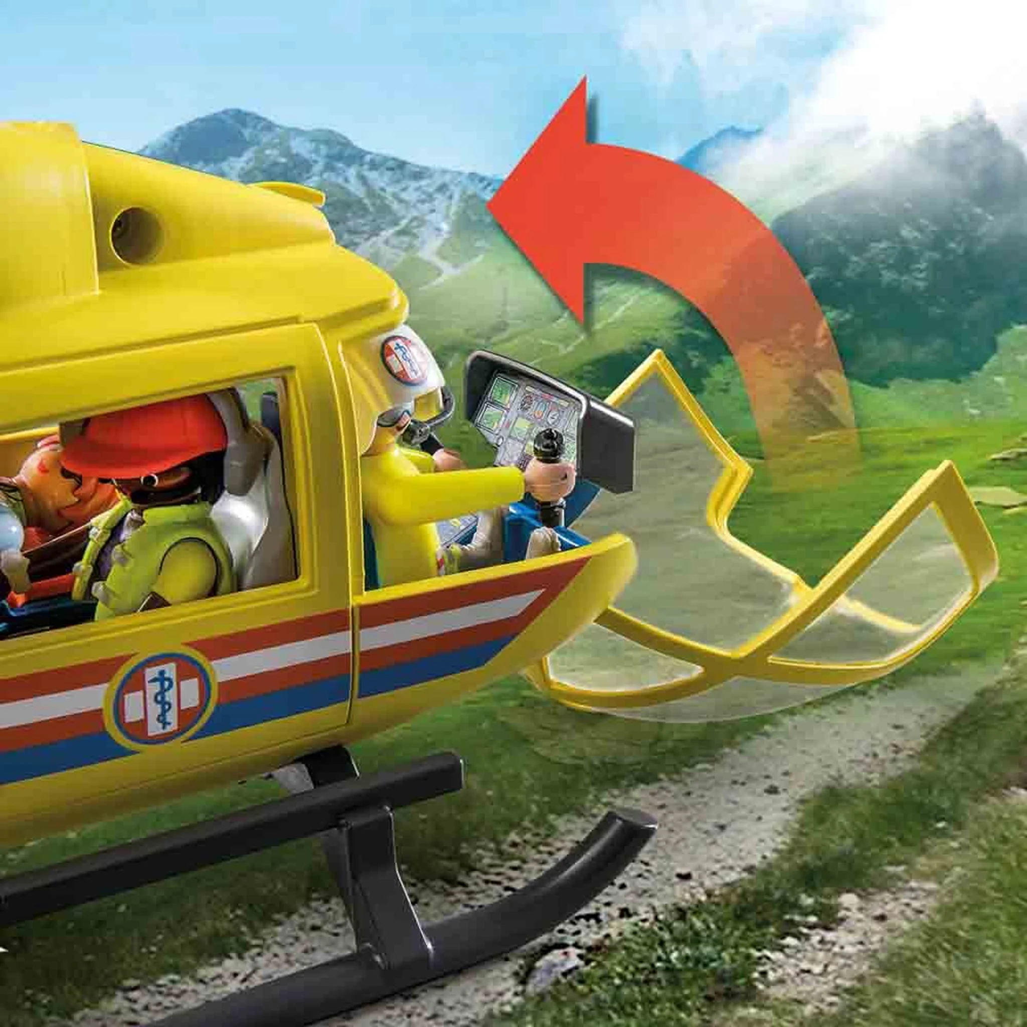 Playmobil Medical Helicopter - Image 7