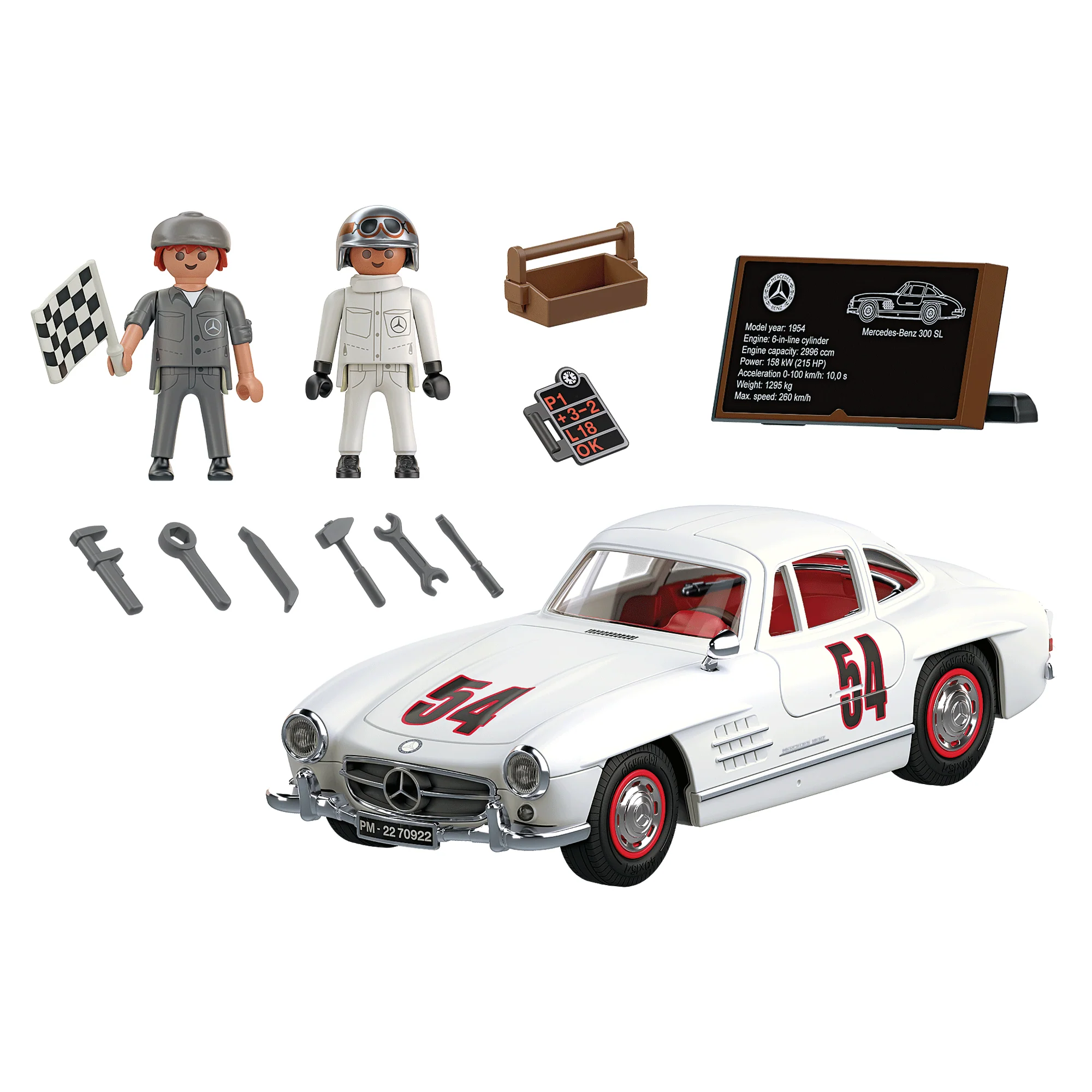 Playmobil Mercedes-Benz 300 SL - Image 4
