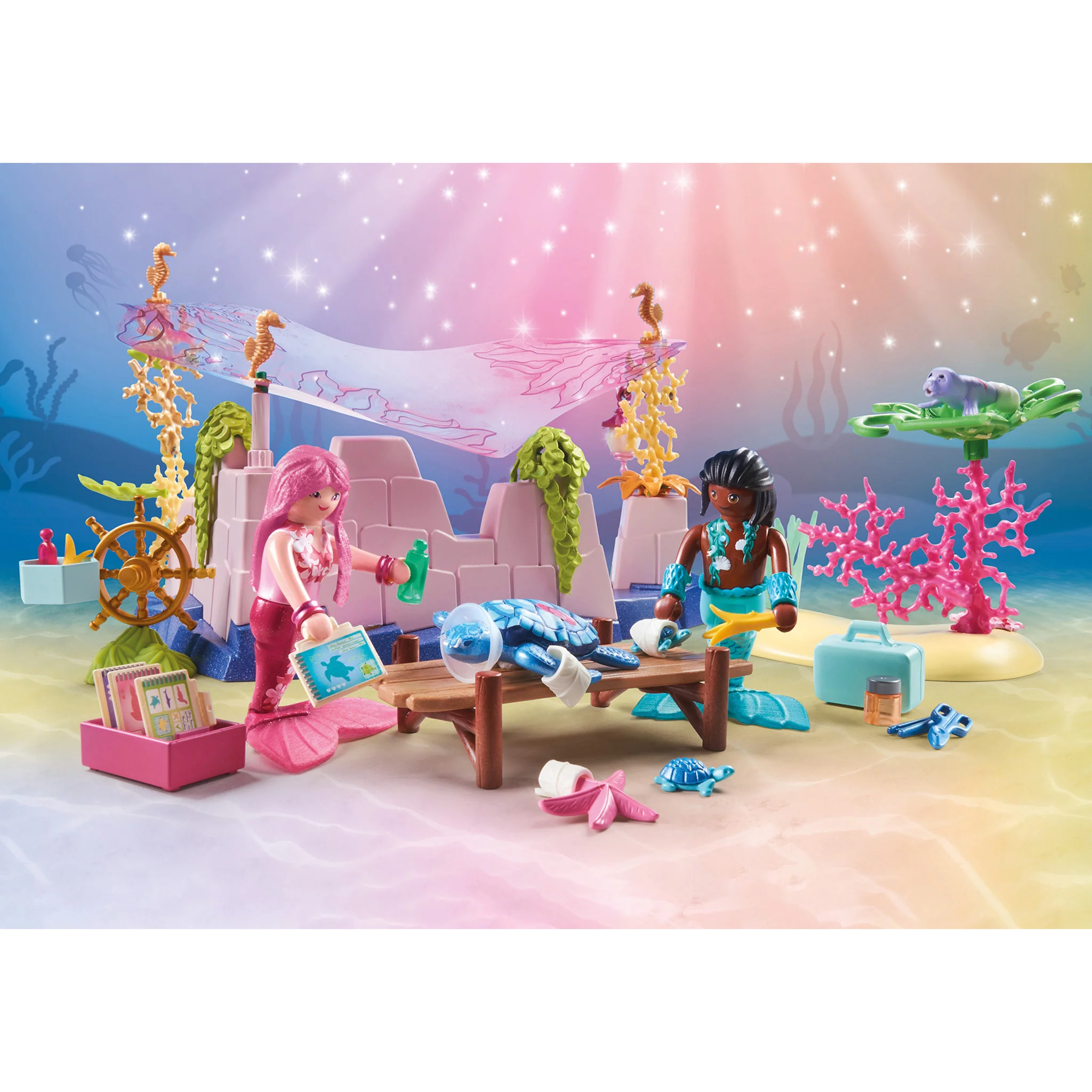 Playmobil Mermaid Animal Care - Image 3