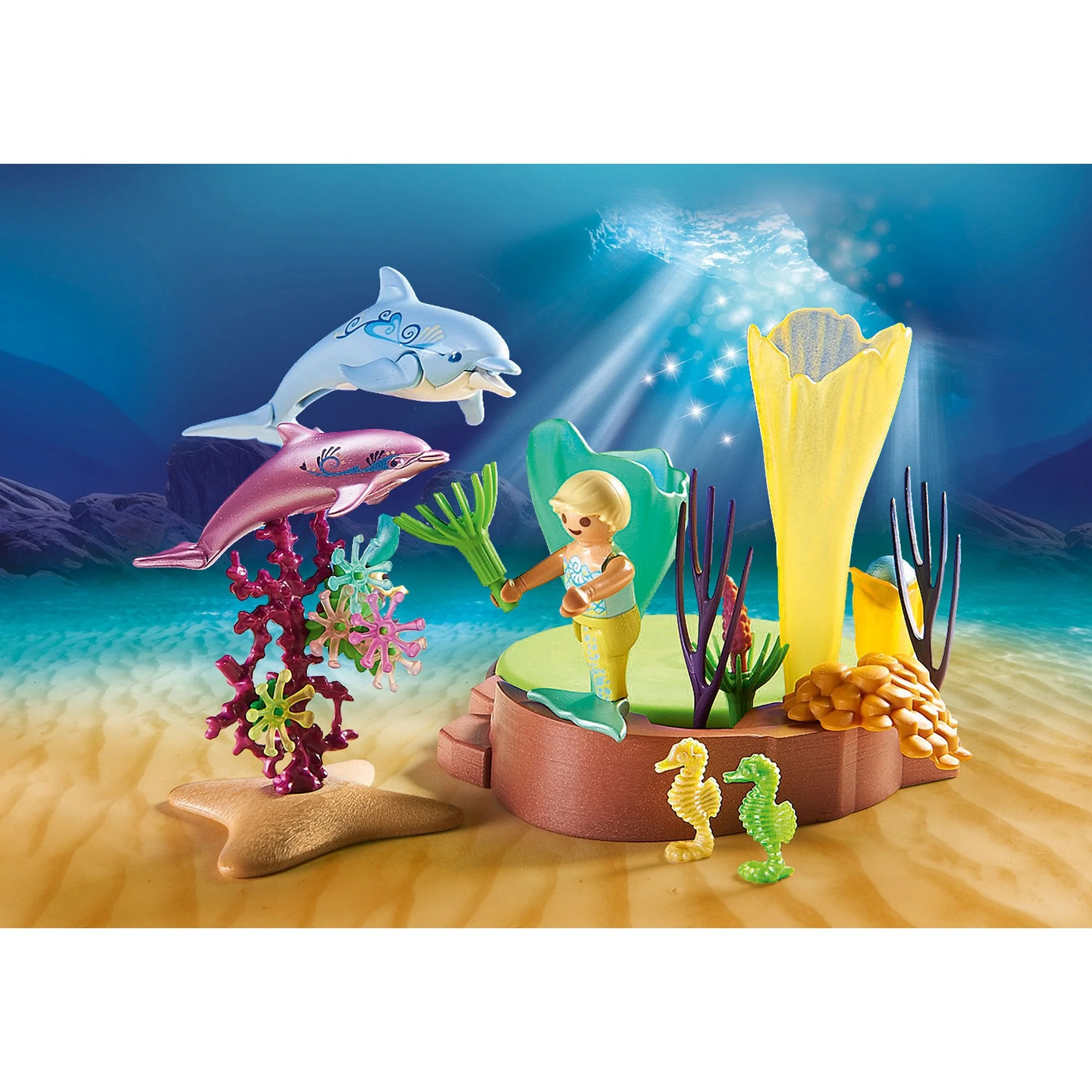 Playmobil Mermaid Cove with Illuminated Dome - Image 6