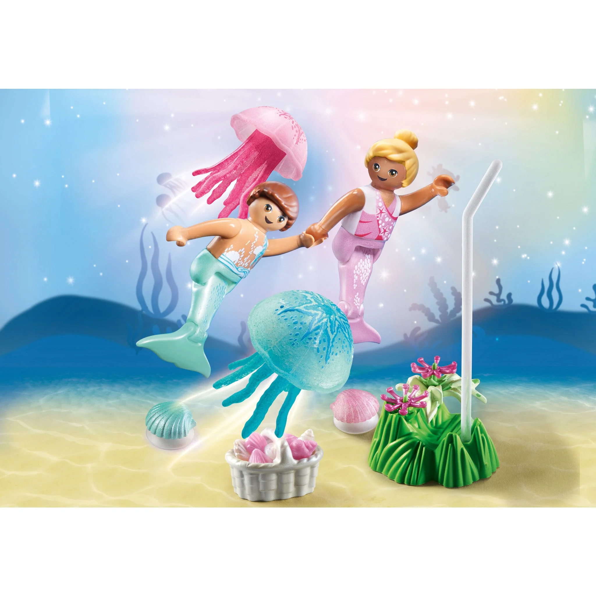 Playmobil Mermaid Kids with Jellyfish - Pre Sale - Image 3
