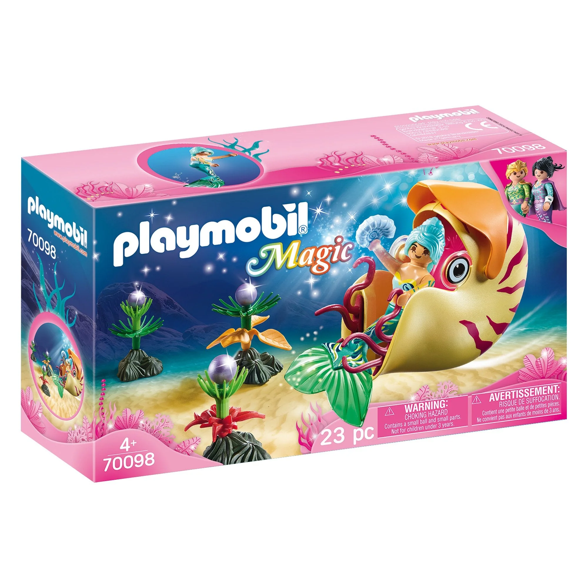 Playmobil Mermaid with Sea Snail Gondola