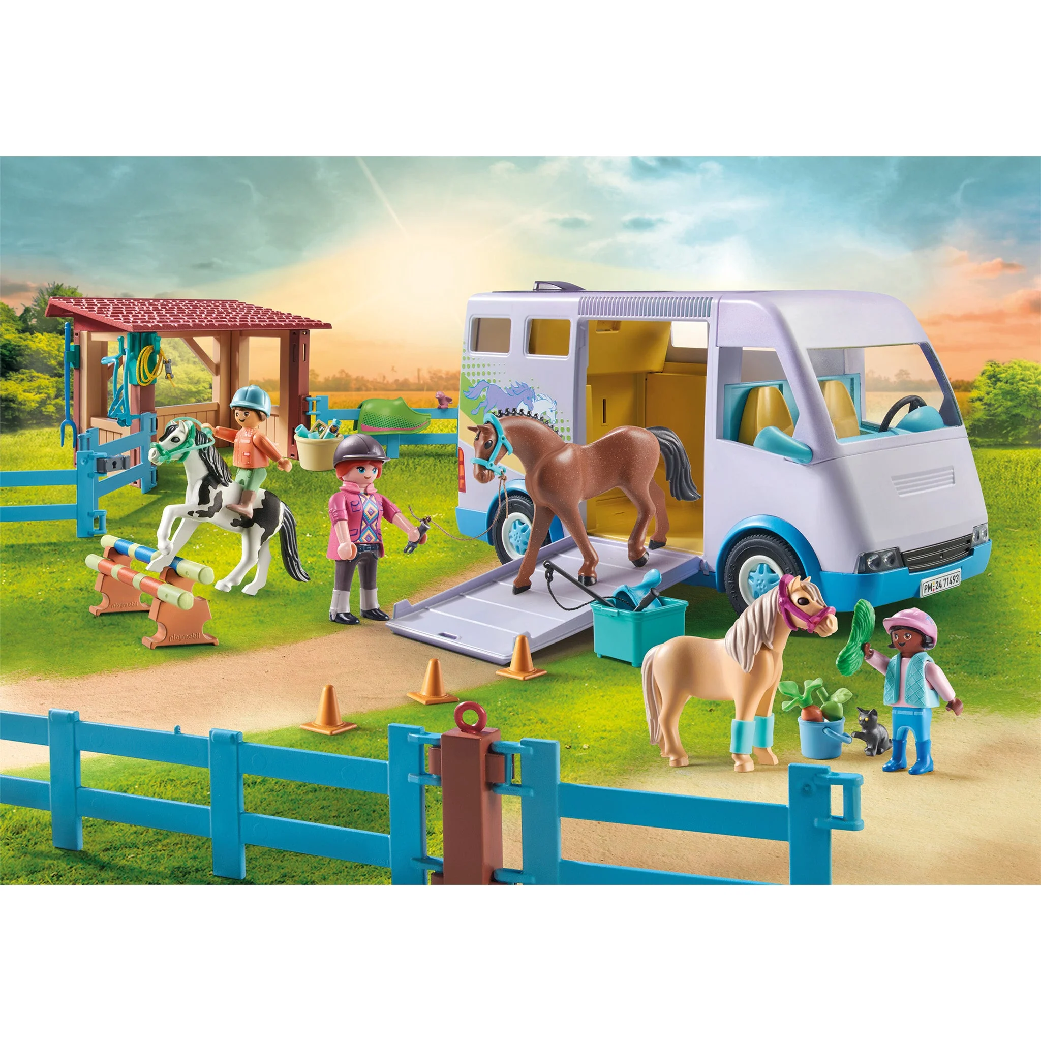 Playmobil Mobile Horse Riding School - Pre Sale - Image 2