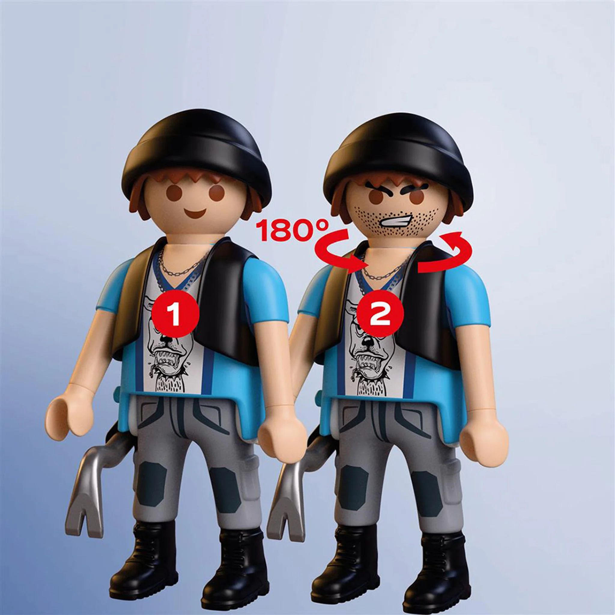 Playmobil Motorcycle Chase - Image 3