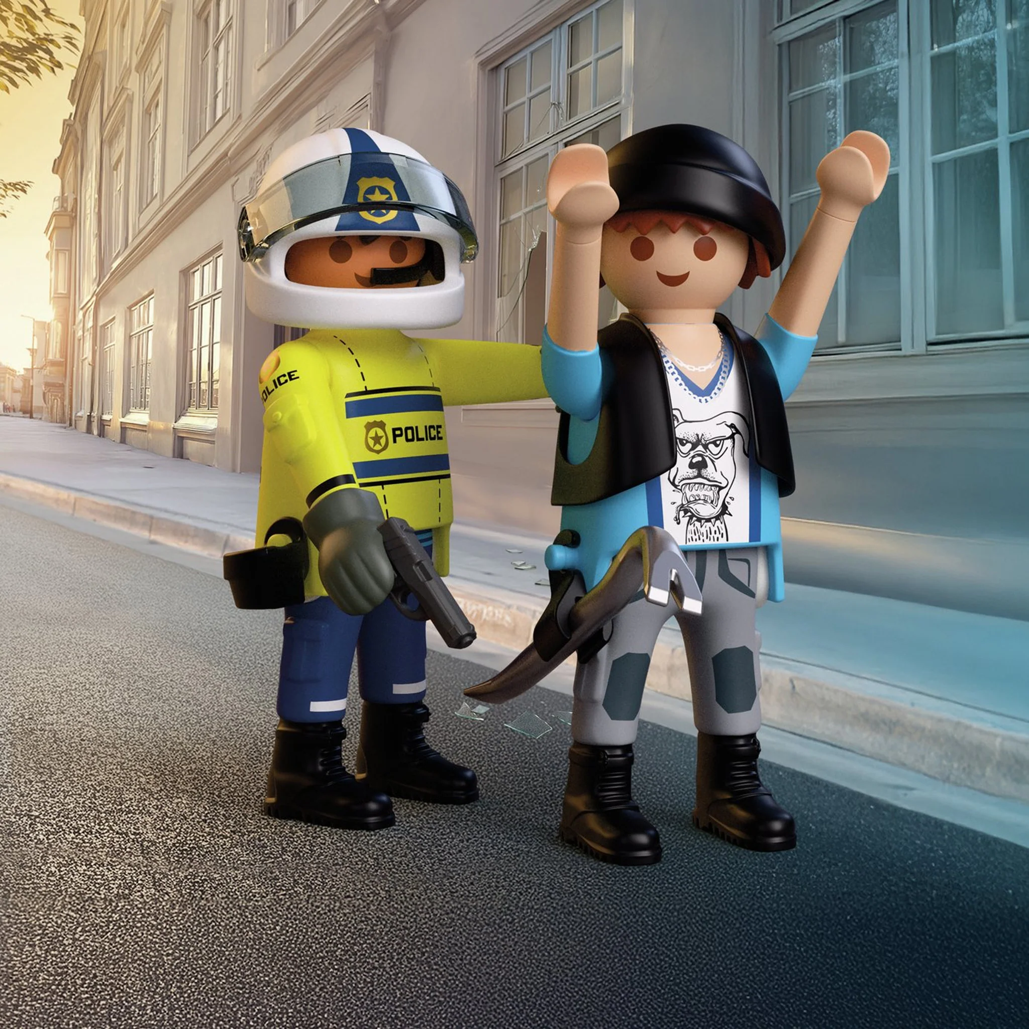 Playmobil Motorcycle Chase - Image 4