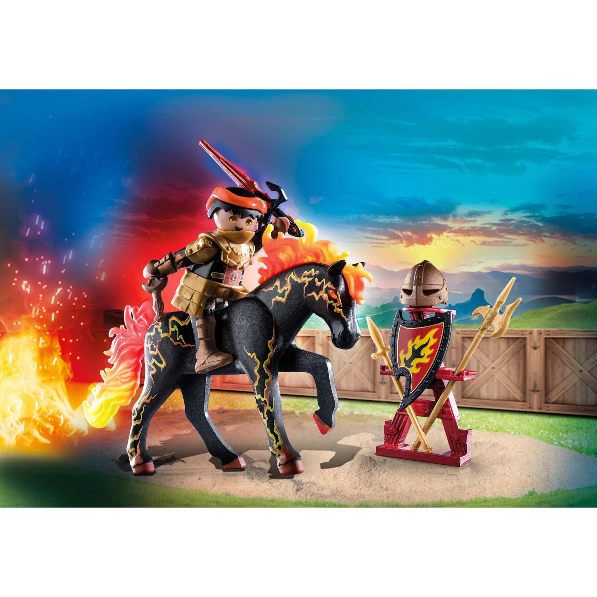 Playmobil Novelmore Fire Knight - Pre Sale - Image 2
